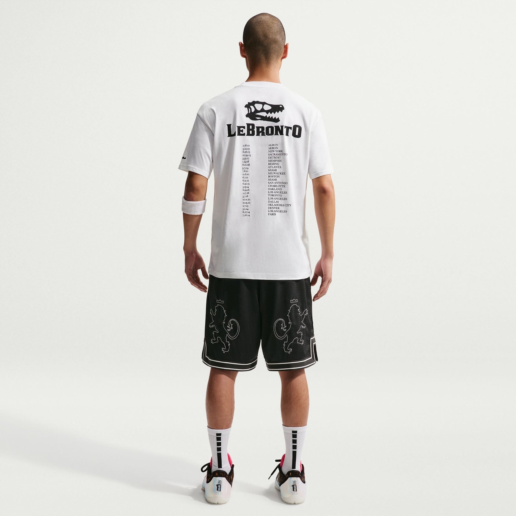 LEBRON JAMES LEBRON "LEBRONTO" NIKE MEN'S BASKETBALL T-SHIRT
