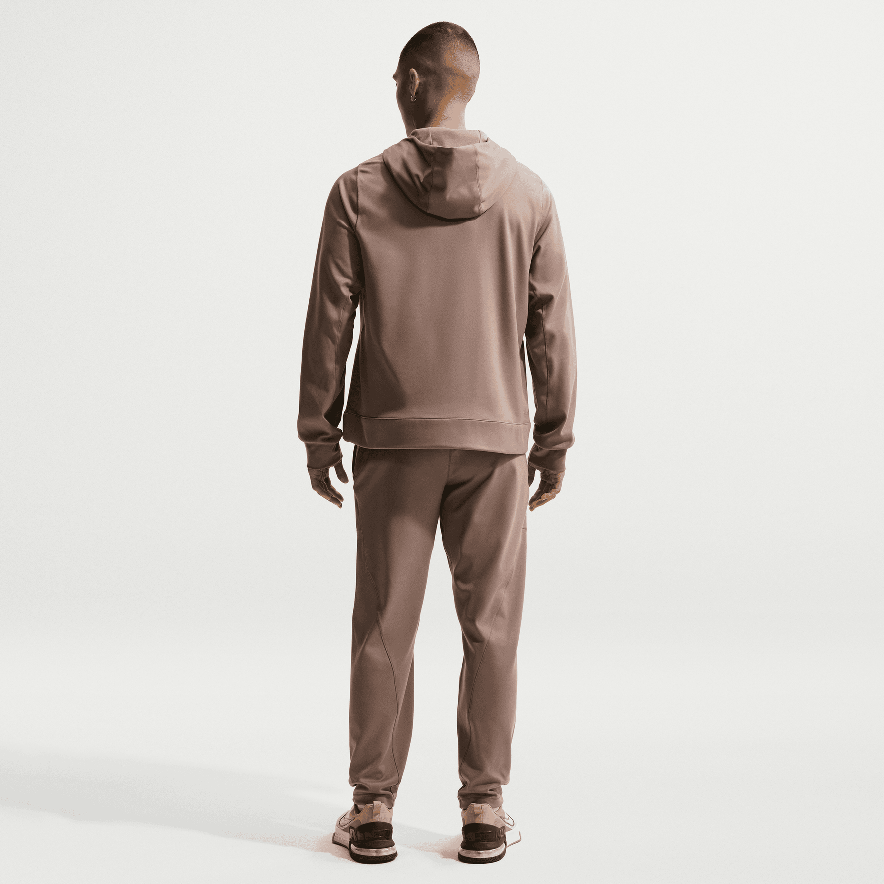 NIKE PRIMARY NANOKNIT MEN'S DRI-FIT UV PROTECTION PULLOVER PERFORMANCE HOODIE