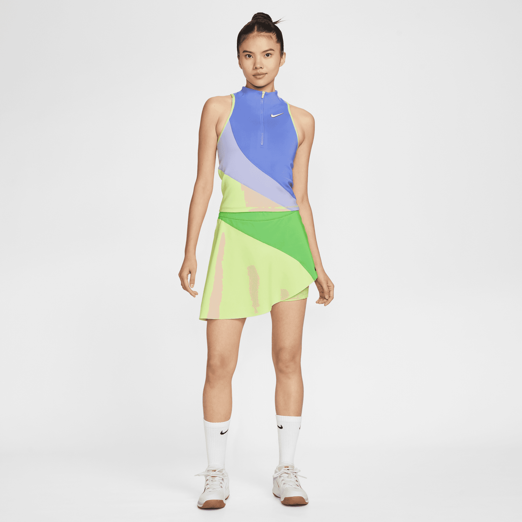 NIKECOURT SLAM WOMEN'S DRI-FIT HIGH-WAISTED TENNIS SKIRT