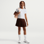 NIKE SPORTSWEAR BIG KIDS' (GIRLS') SLIM CROPPED RIBBED T-SHIRT