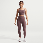 NIKE ZENVY WOMEN'S HIGH-WAISTED 7/8 LEGGINGS WITH NO FRONT SEAM