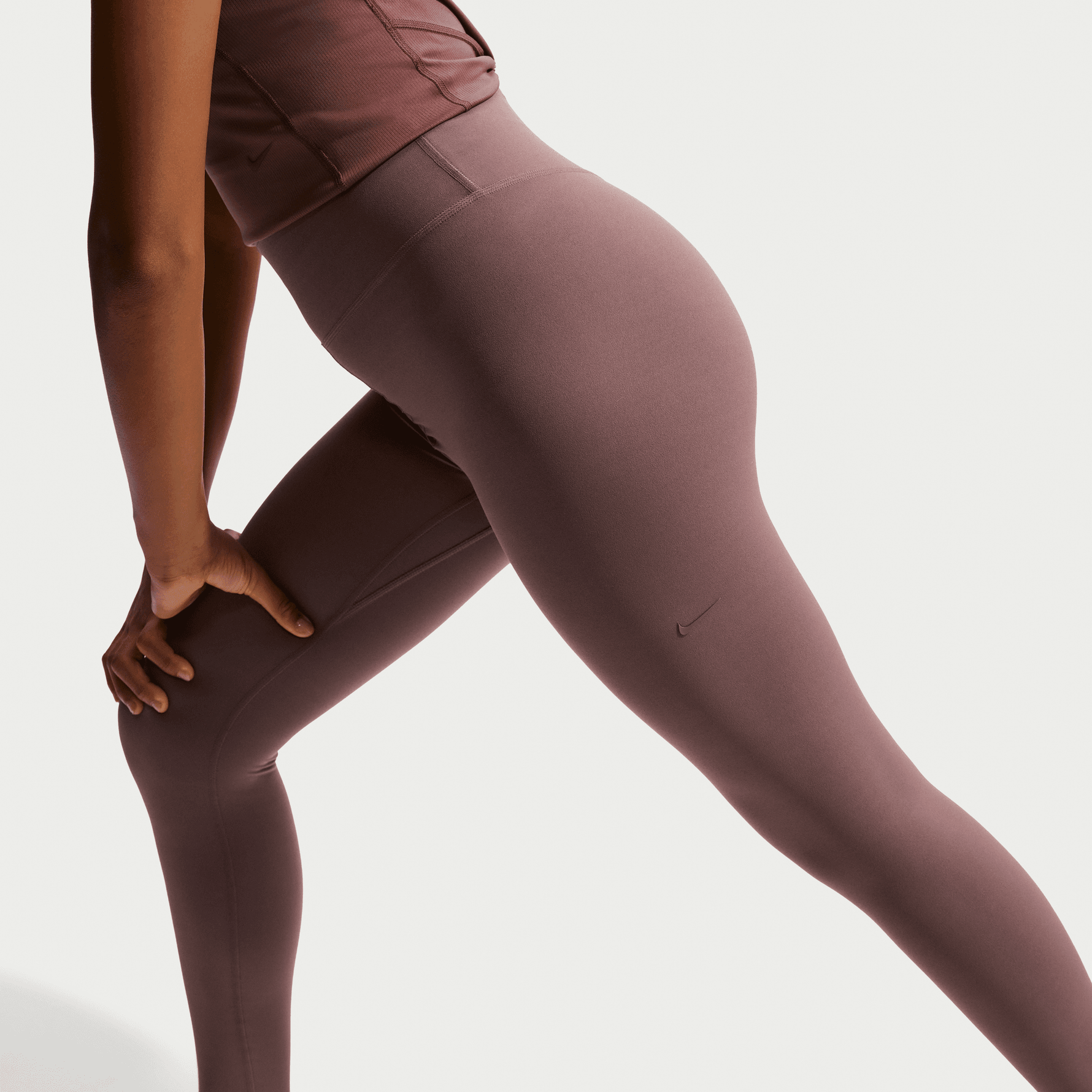 NIKE MAVN GIRLS' DRI-FIT HIGH-RISE LEGGINGS