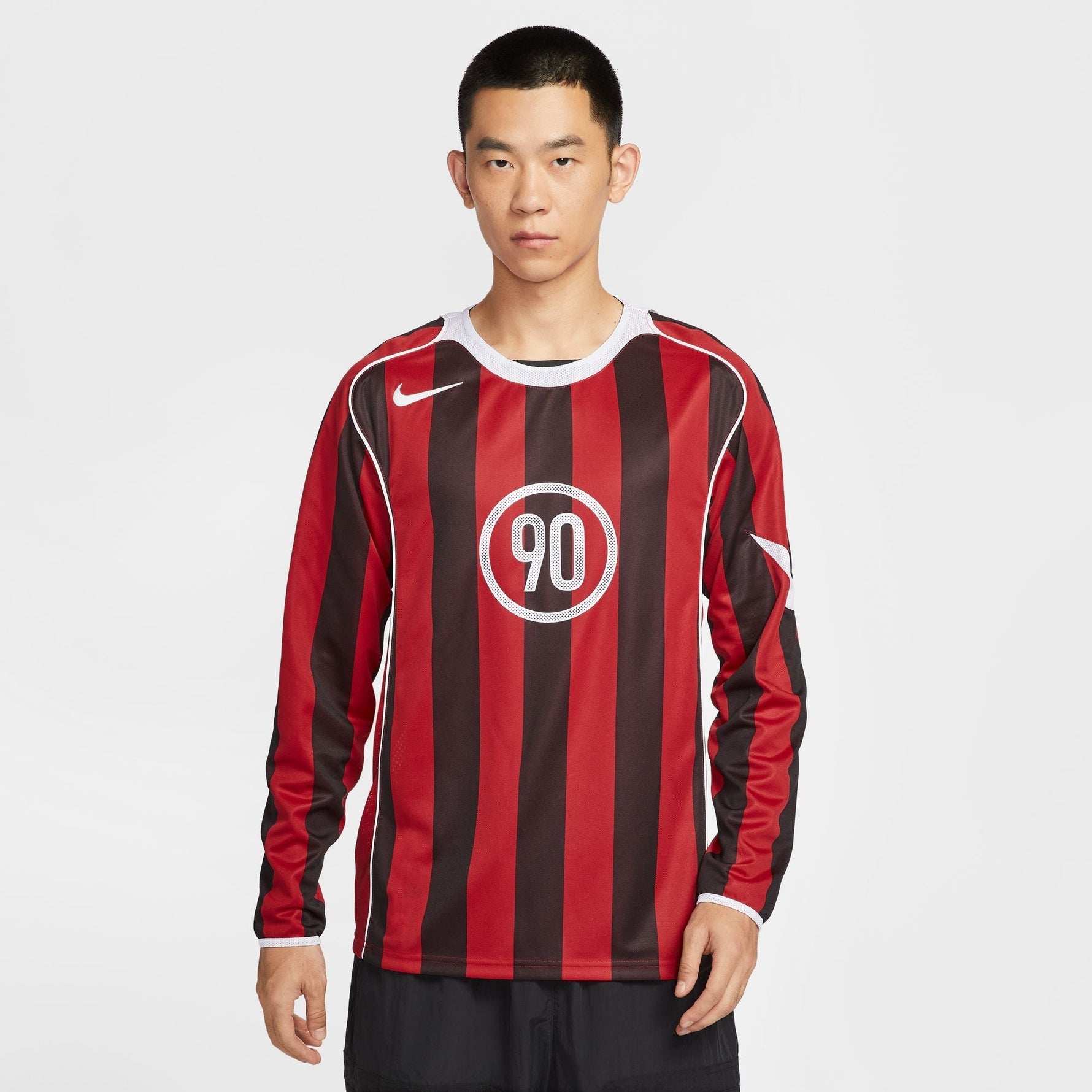 NIKE TOTAL 90 MEN'S DRI-FIT LONG-SLEEVE FOOTBALL TOP