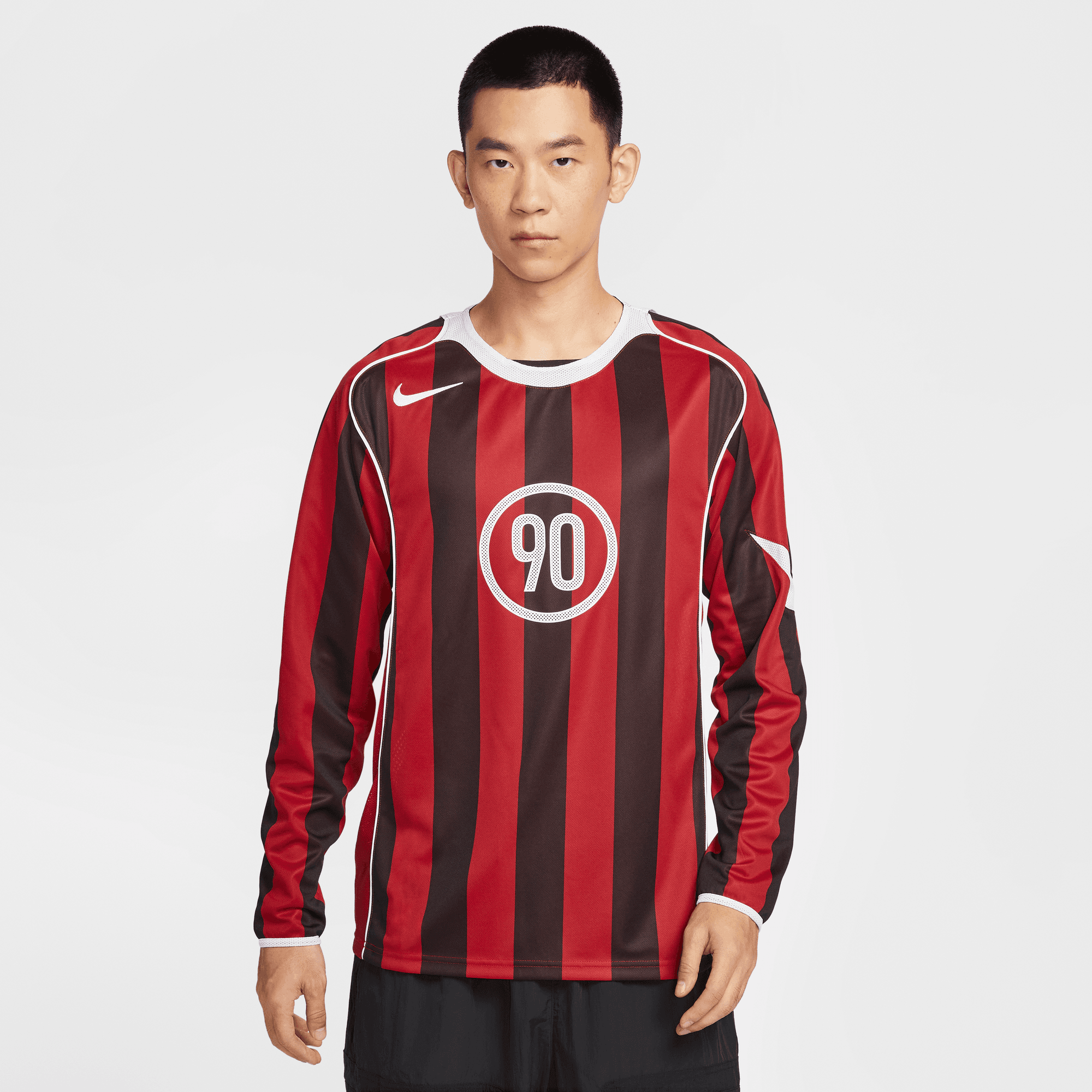 NIKE TOTAL 90 MEN'S DRI-FIT LONG-SLEEVE SOCCER TOP
