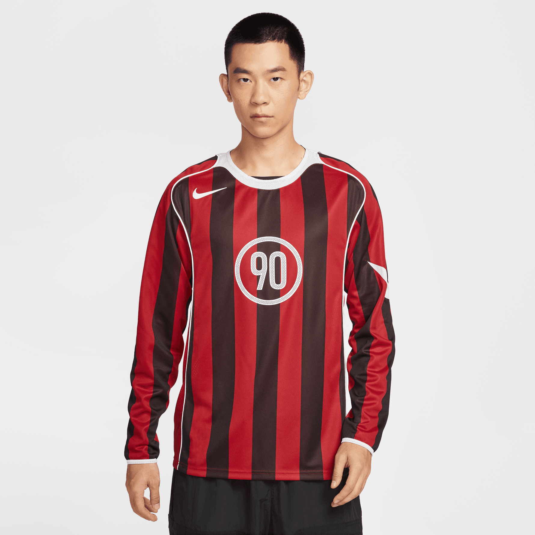 NIKE TOTAL 90 MEN'S DRI-FIT LONG-SLEEVE SOCCER TOP