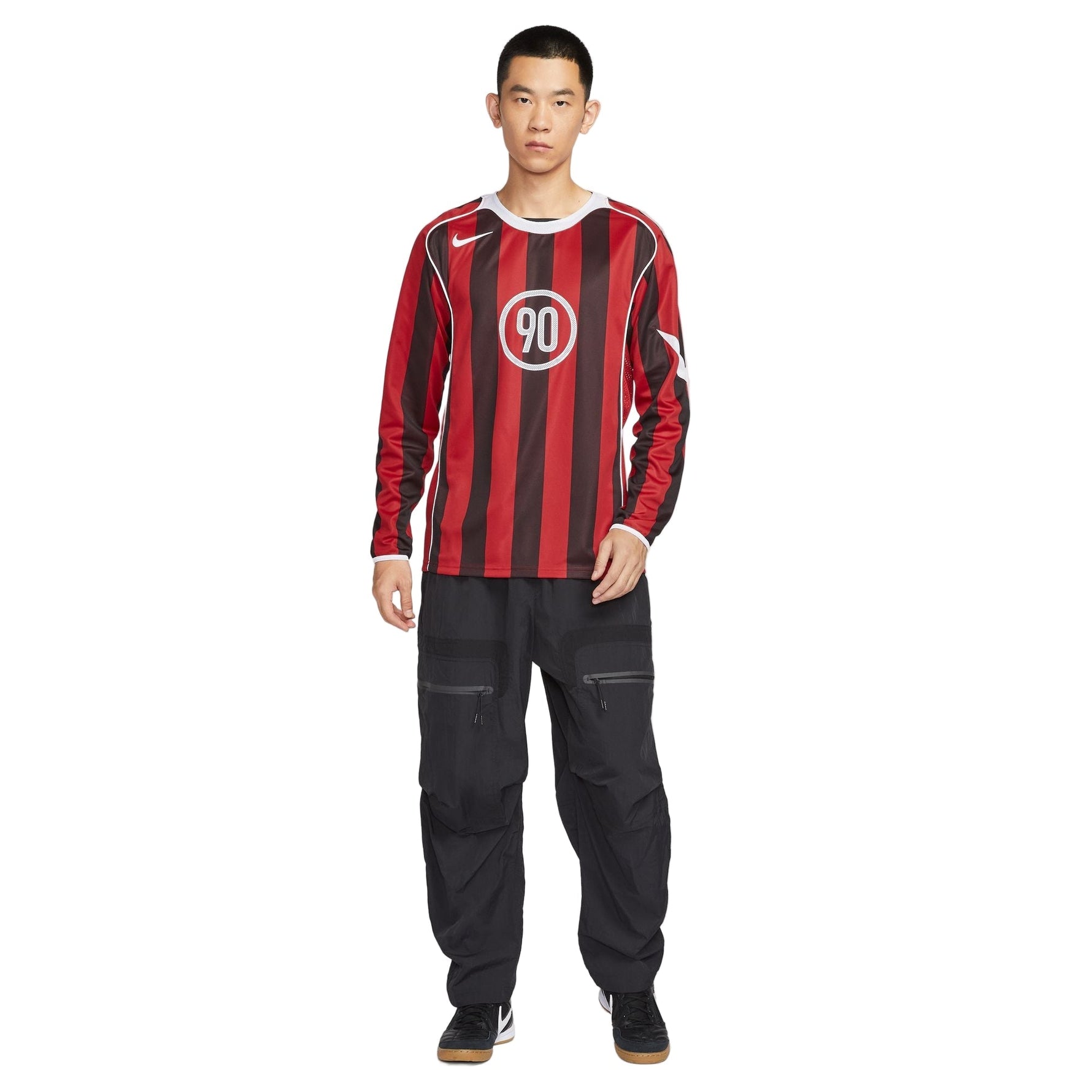 NIKE TOTAL 90 MEN'S DRI-FIT LONG-SLEEVE FOOTBALL TOP