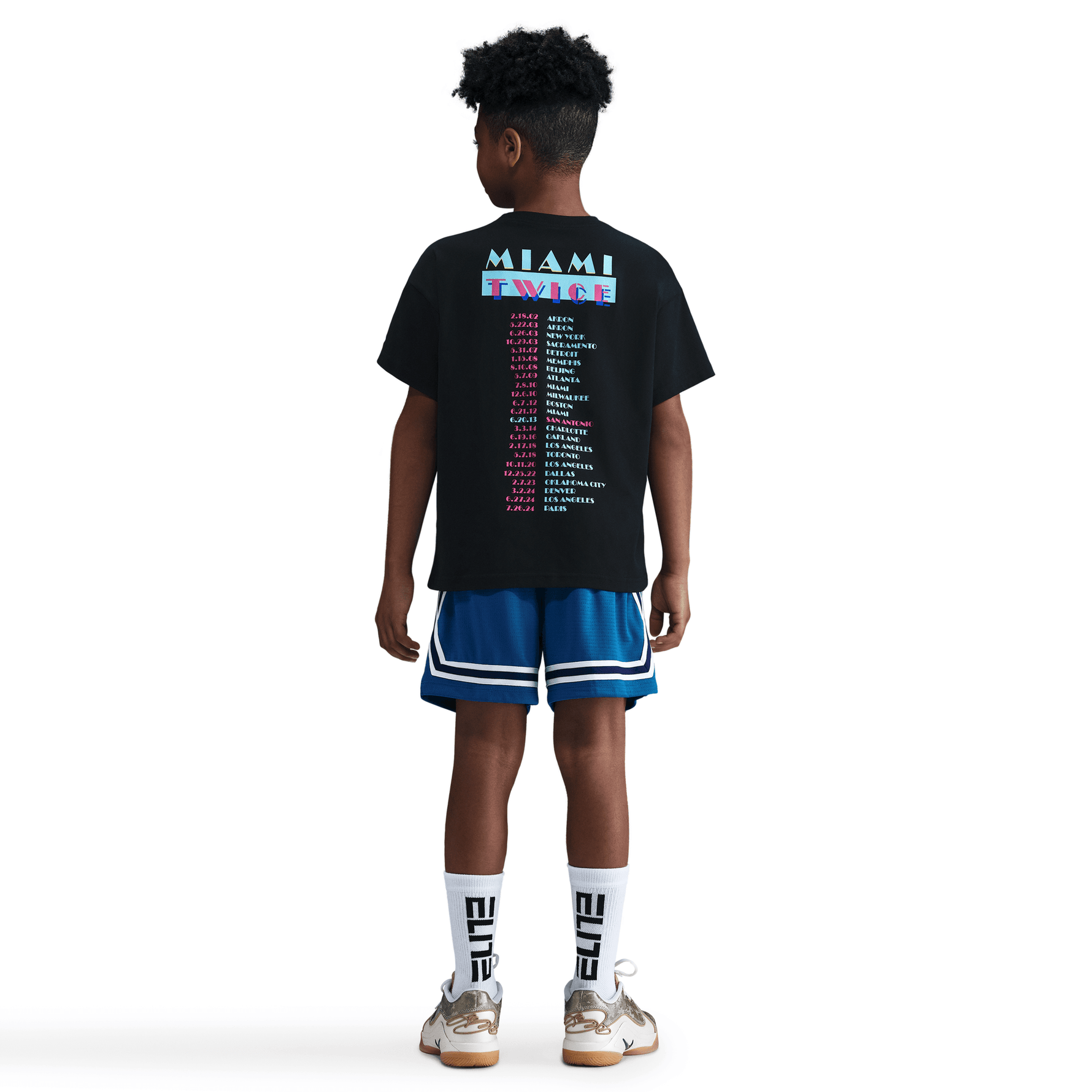 LEBRON "MIAMI TWICE" BIG KIDS' MAX90 T-SHIRT