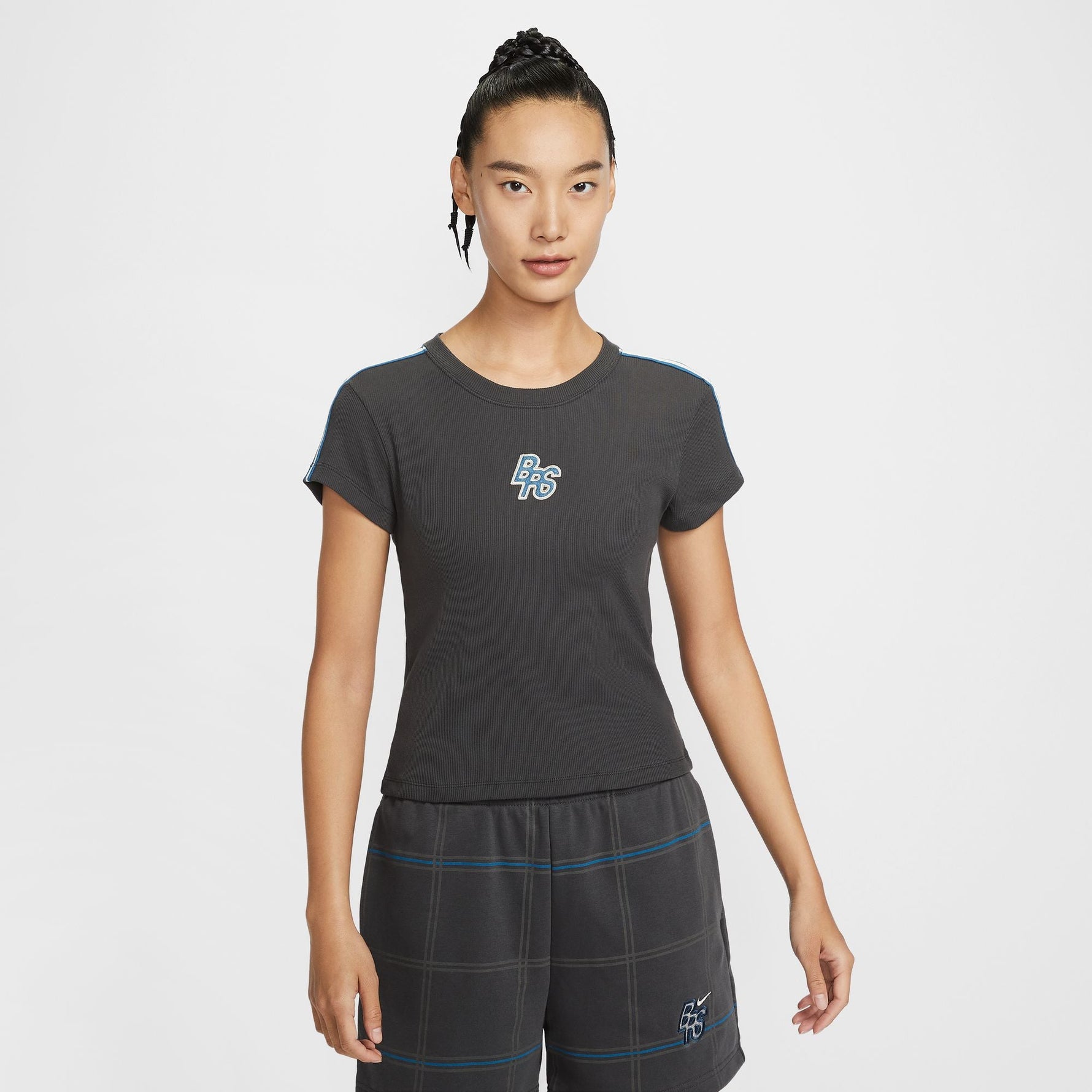 NIKE SPORTSWEAR WOMEN'S TIGHT RIBBED T-SHIRT