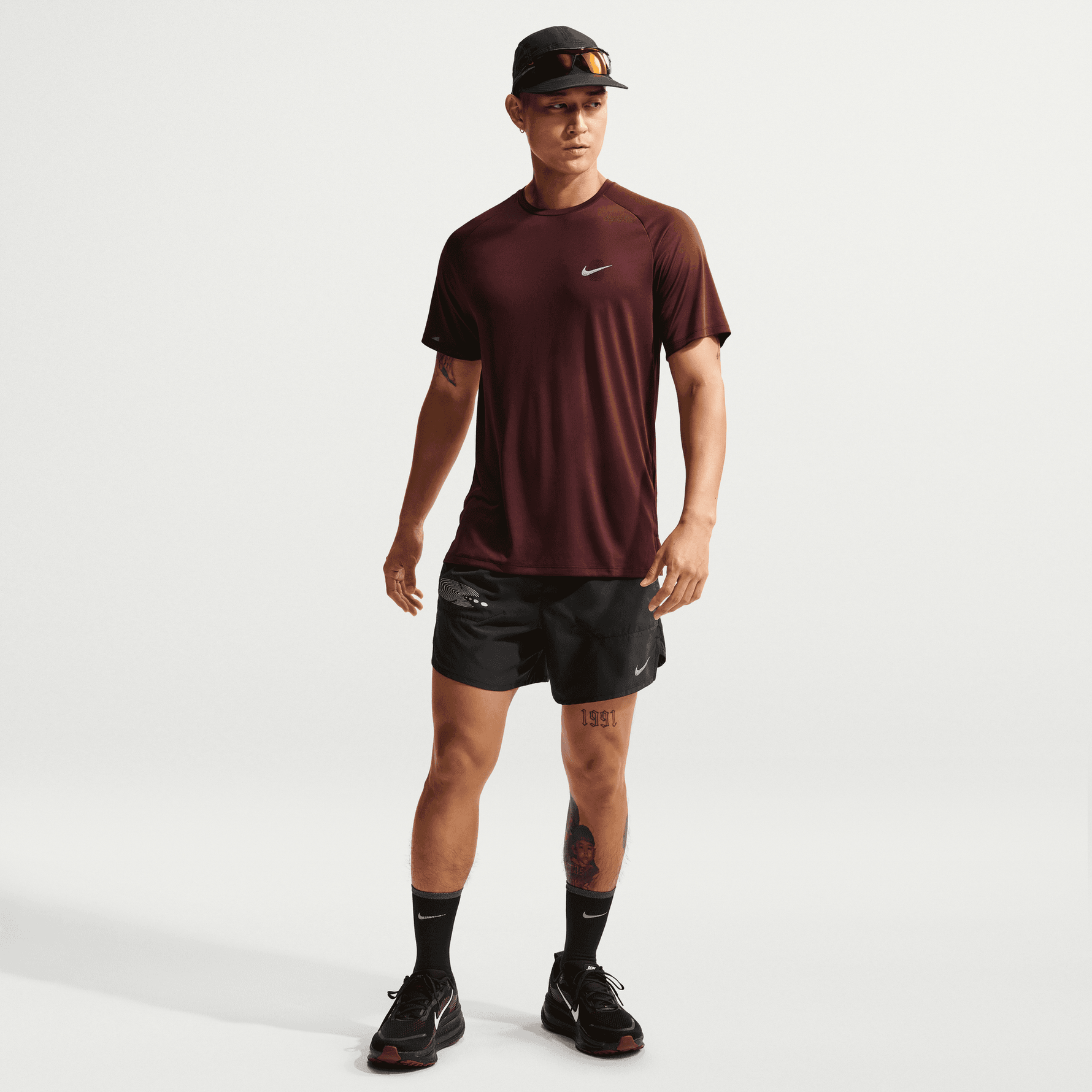 NIKE STRIDE MEN'S DRI-FIT ADV SHORT-SLEEVE RUNNING TOP