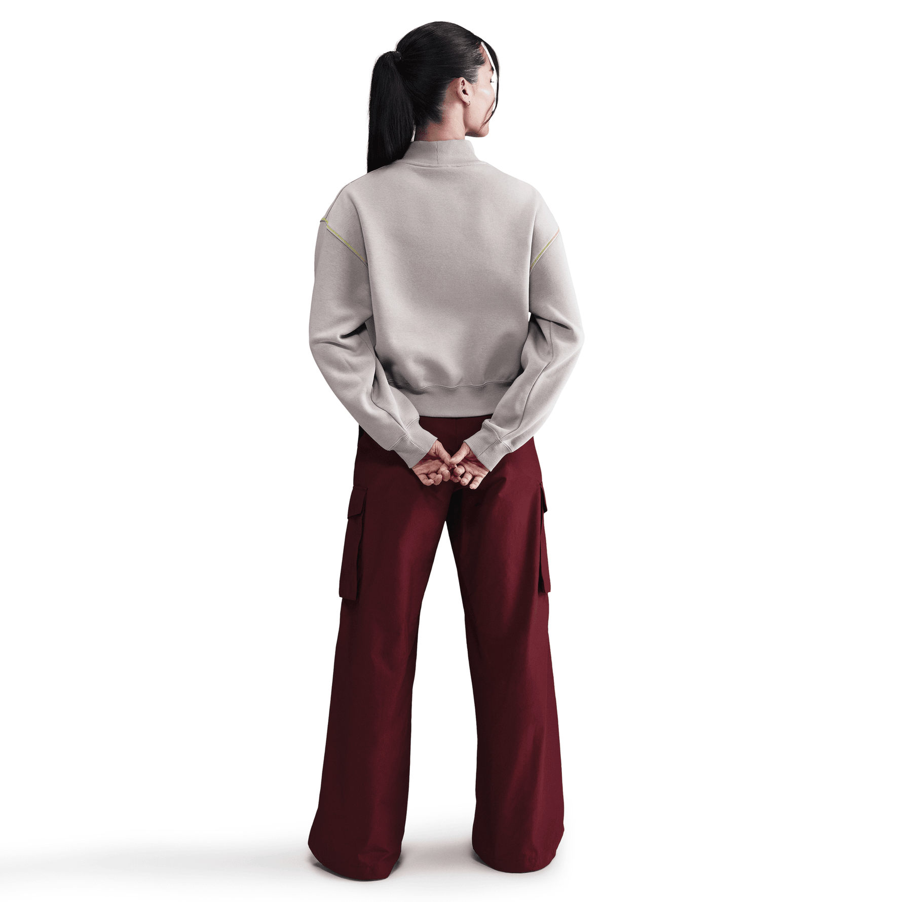 NIKE SPORTSWEAR PHOENIX FLEECE WOMEN'S MOCK-NECK SWEATSHIRT
