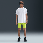 NIKE FAST MEN'S DRI-FIT BRIEF-LINED 1/2-LENGTH RUNNING TIGHTS