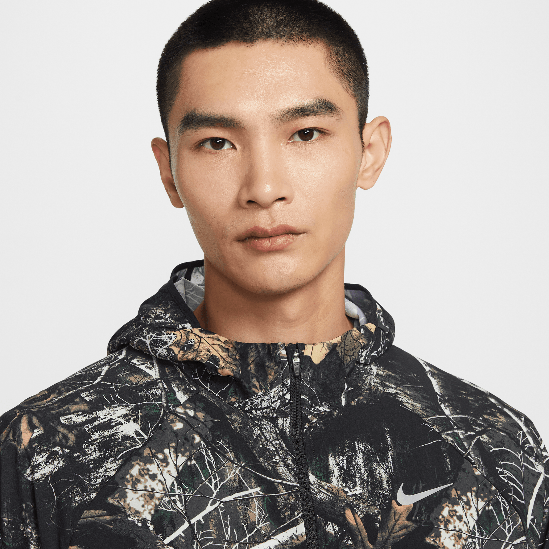 NIKE STRIDE MEN'S DRI-FIT REALTREE RUNNING JACKET