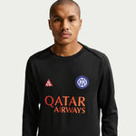 INTER MILAN ACADEMY PRO SE MEN'S NIKE ACG DRI-FIT FOOTBALL LONG-SLEEVE PRE-MATCH TOP