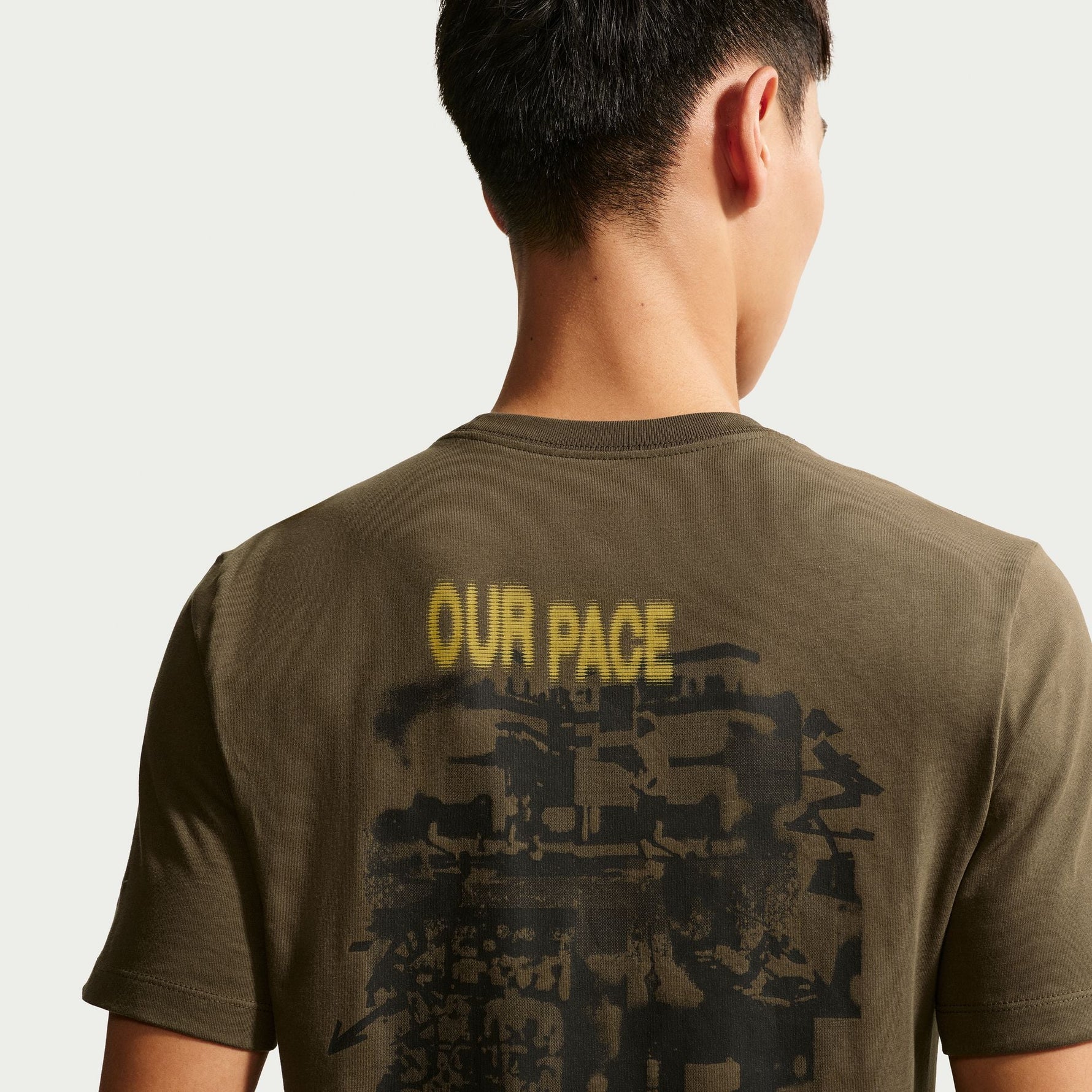 NIKE MEN'S DRI-FIT RUNNING T-SHIRT