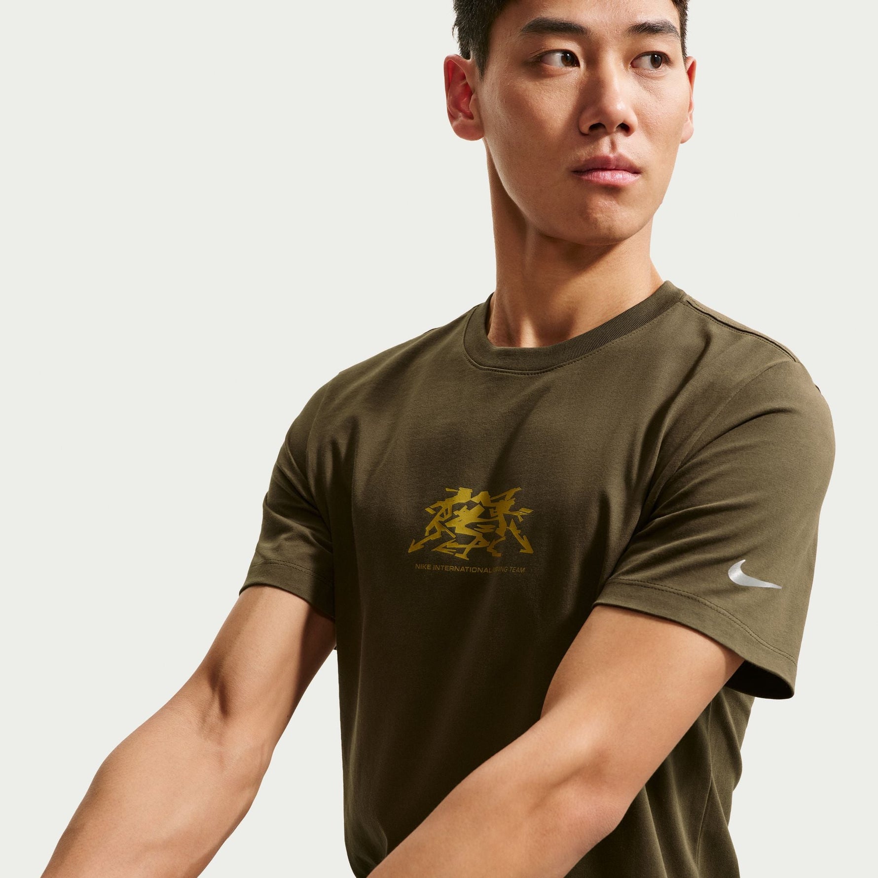 NIKE MEN'S DRI-FIT RUNNING T-SHIRT