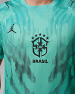 Brazil 2026 Stadium Goalkeeper Men's Jordan Dri-FIT Football Short-Sleeve Replica Shirt