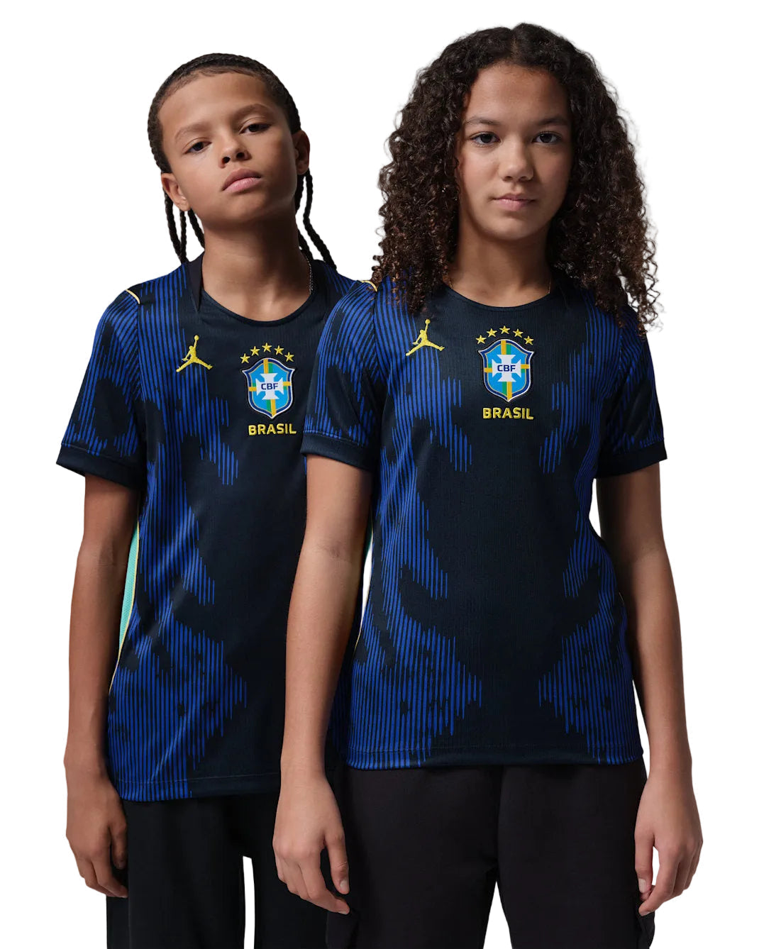 Brazil 2026 Stadium Away Older Kids' Jordan Dri-FIT Football Replica Shirt