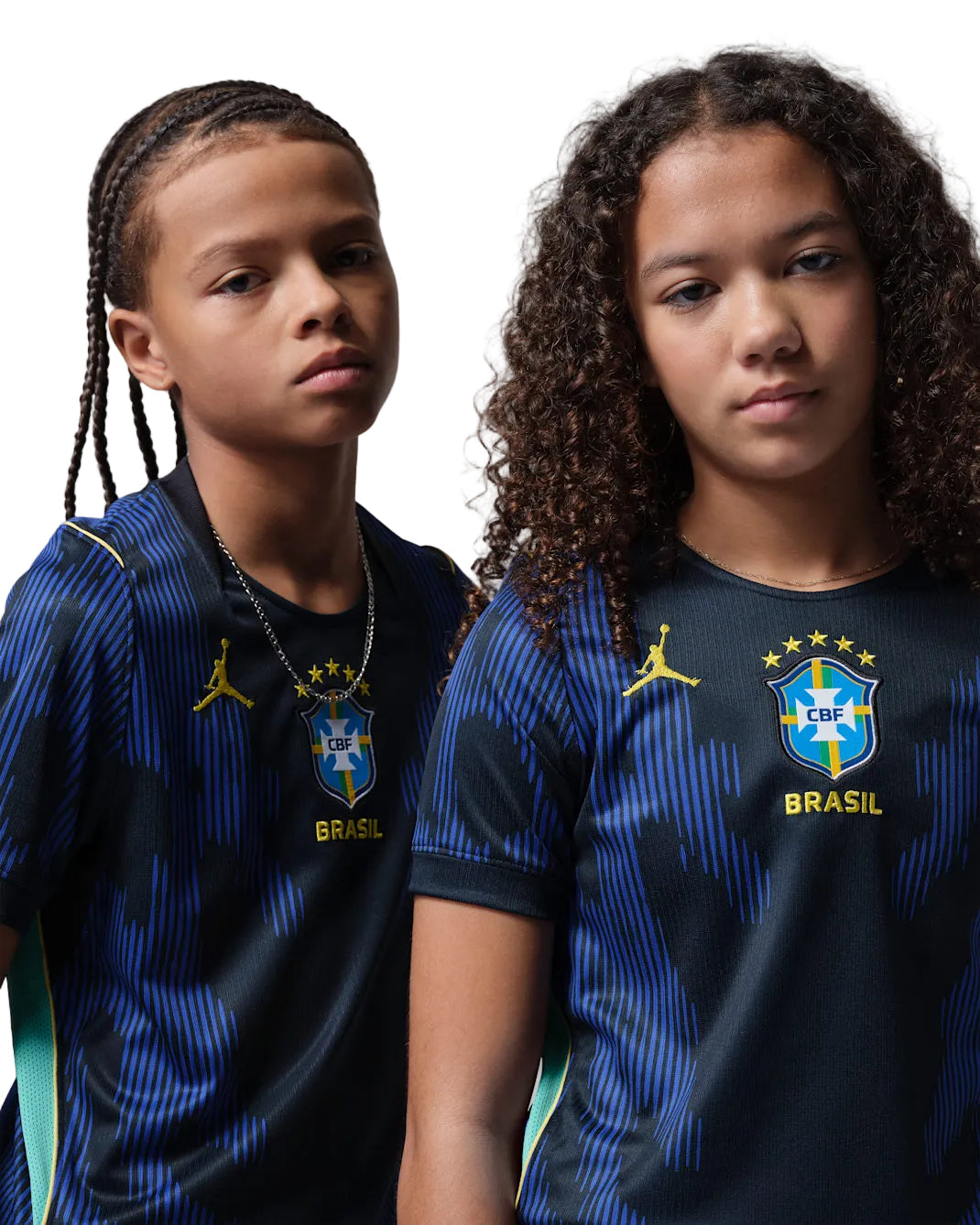 Brazil 2026 Stadium Away Older Kids' Jordan Dri-FIT Football Replica Shirt