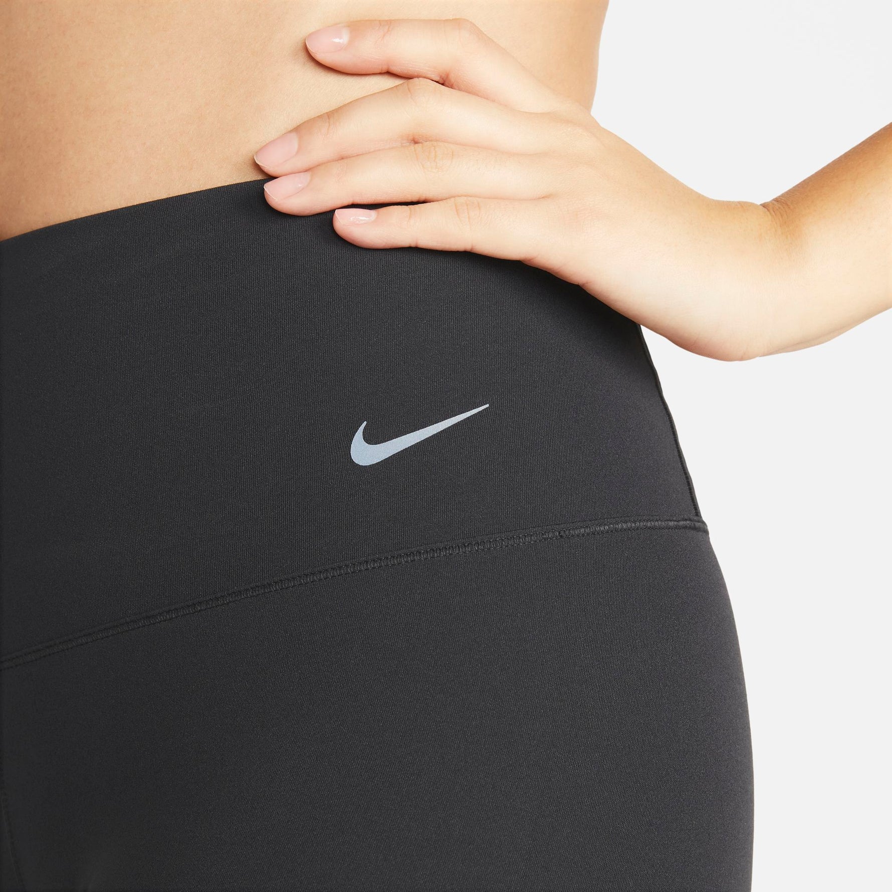 NIKE DRI-FIT ZENVY WOMENS GENTLE-SUPPORT HIGH-WAISTED 7/8  LEGGINGS