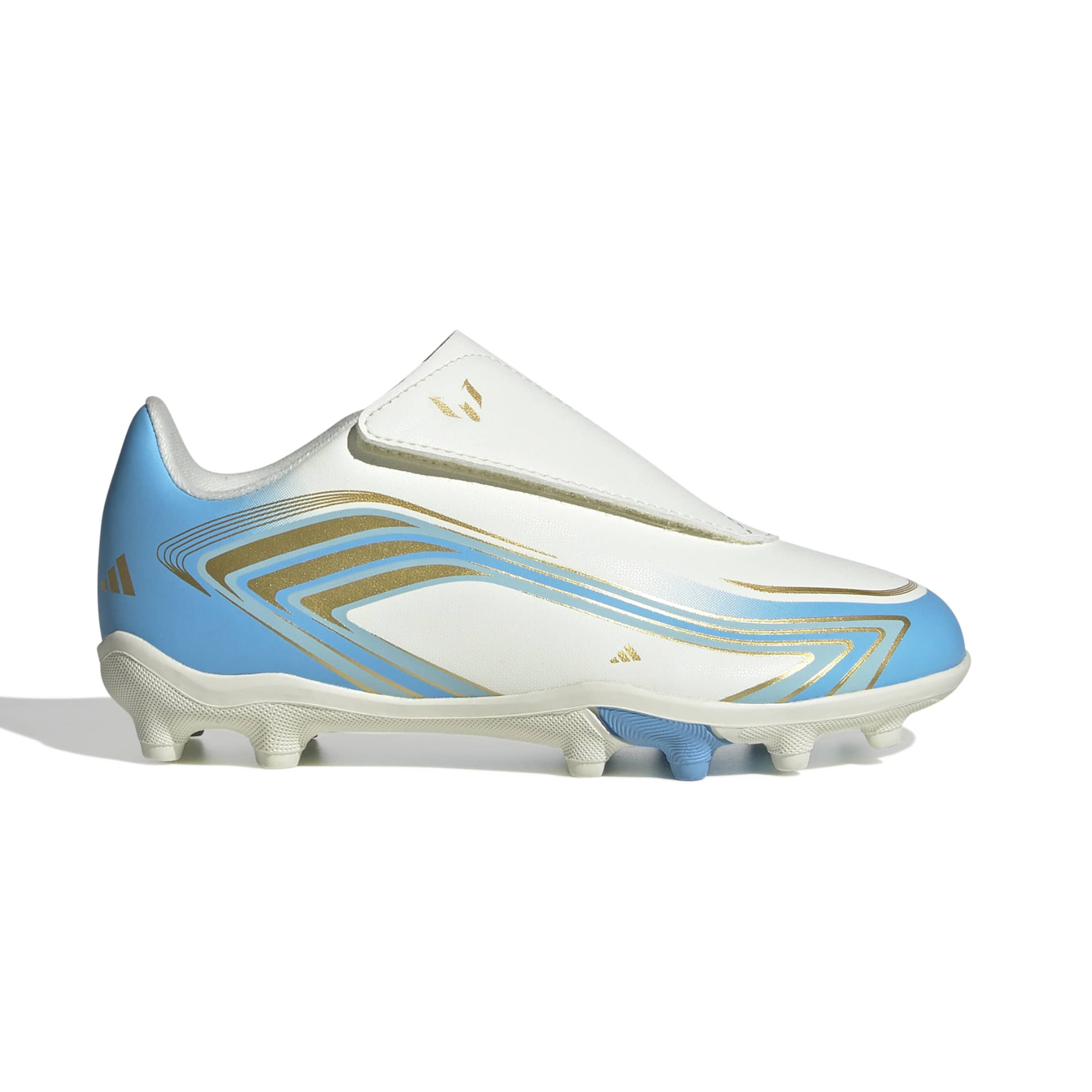 adidas F50 Messi Club Velcro FG/MG Junior Football Boots