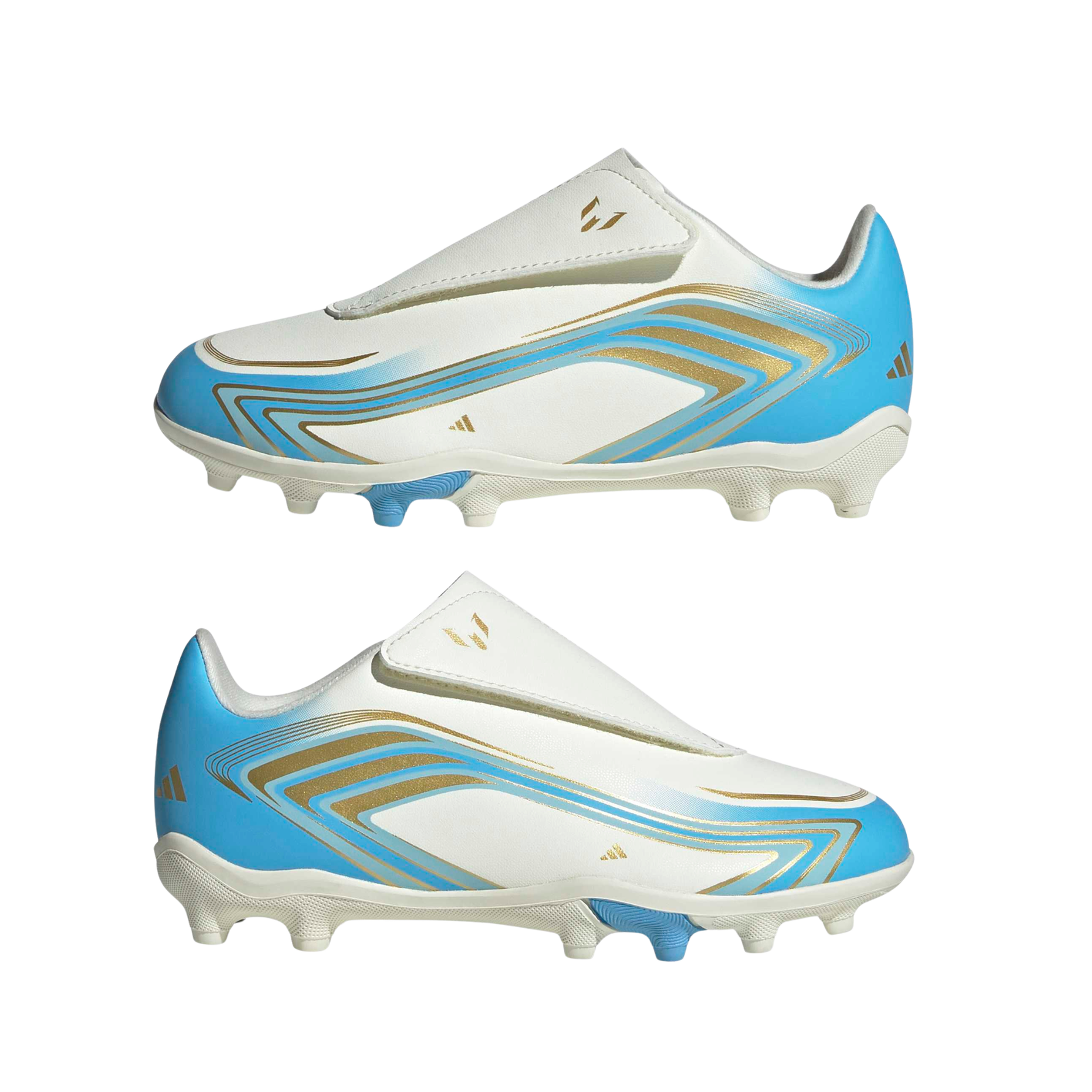adidas F50 Messi Club Velcro FG/MG Junior Football Boots