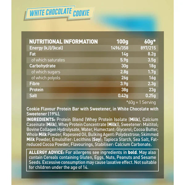 ND GRENADE CARB KILLA PROTEIN BAR WHITE CHOCOLATE COOKIE