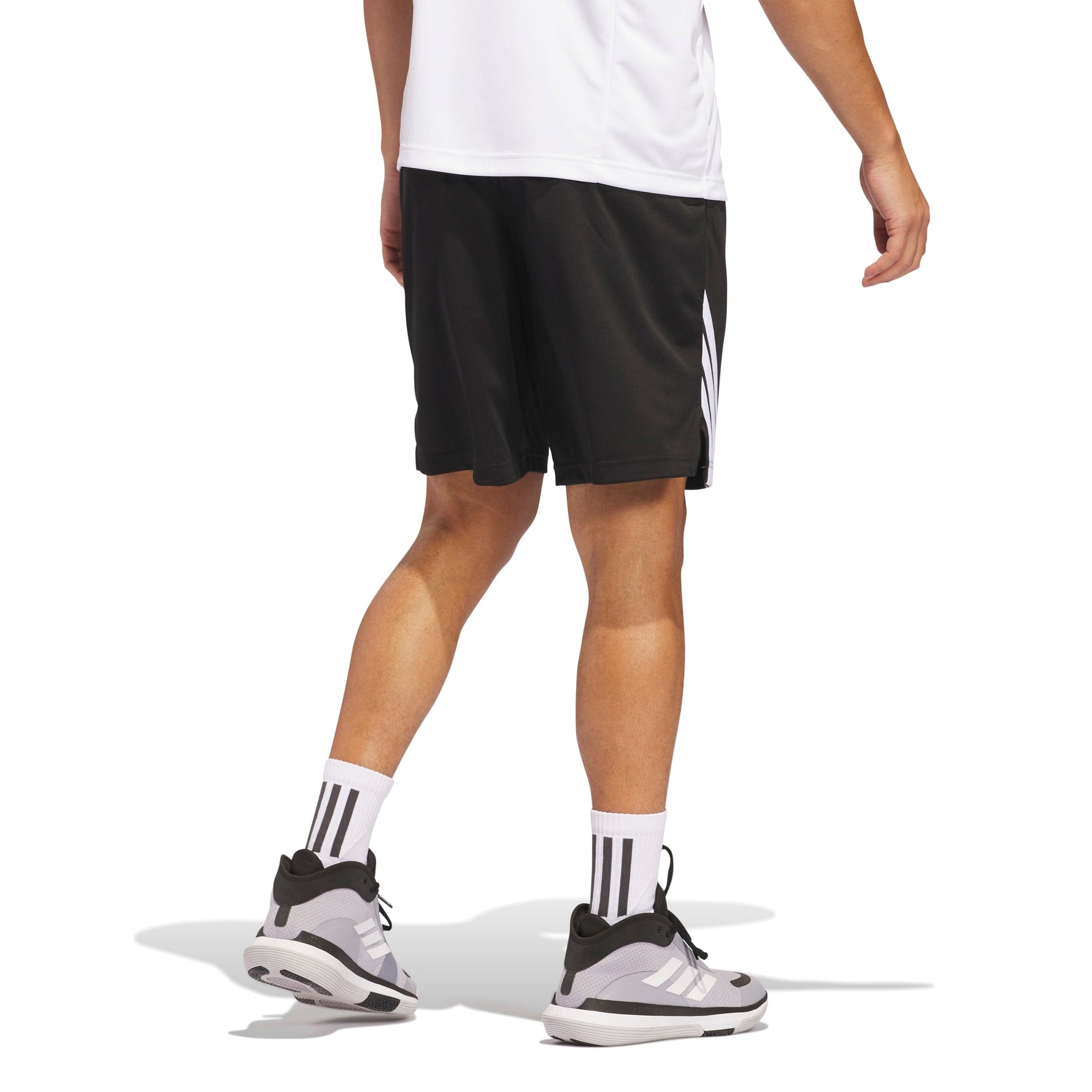 adidas Legends 3-Stripes Basketball Shorts