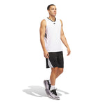 adidas Legends 3-Stripes Basketball Shorts