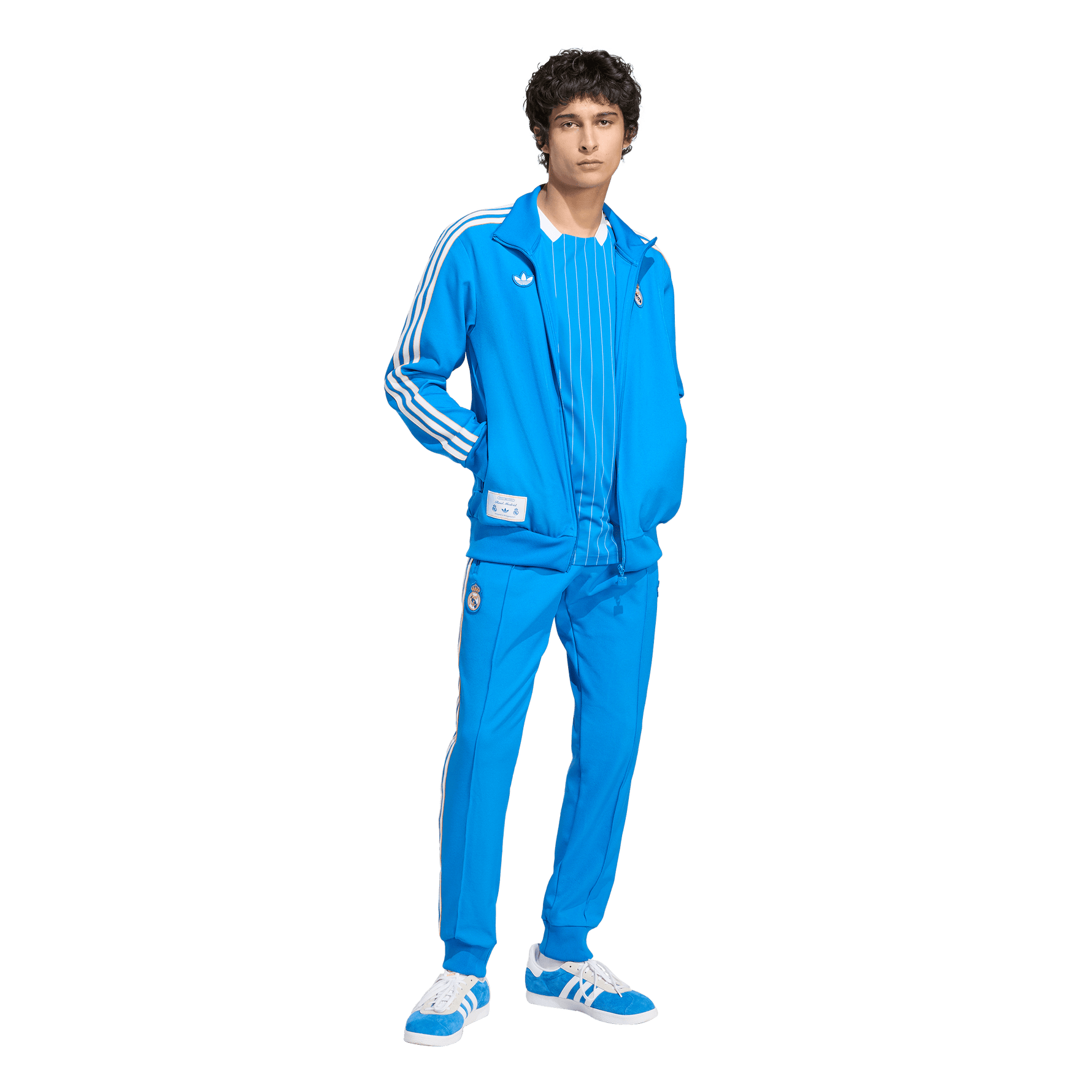 ADIDAS REAL MADRID TERRACE ICONS TRACK TOP