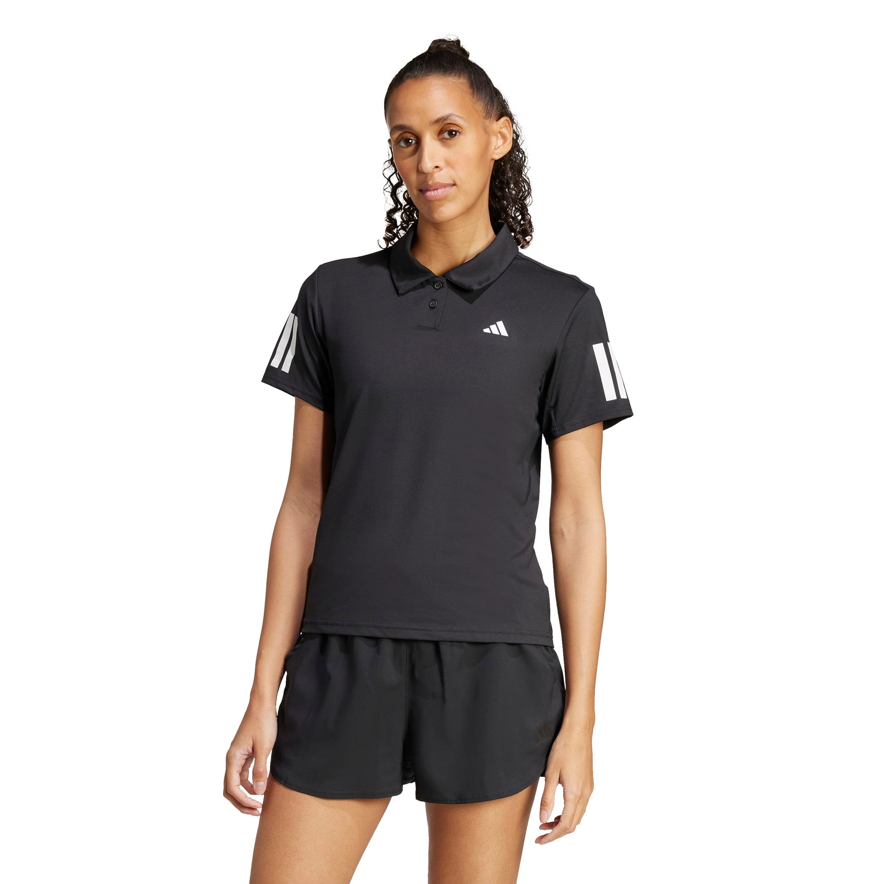 adidas Club Tennis Climacool 3-Stripes Polo Shirt
