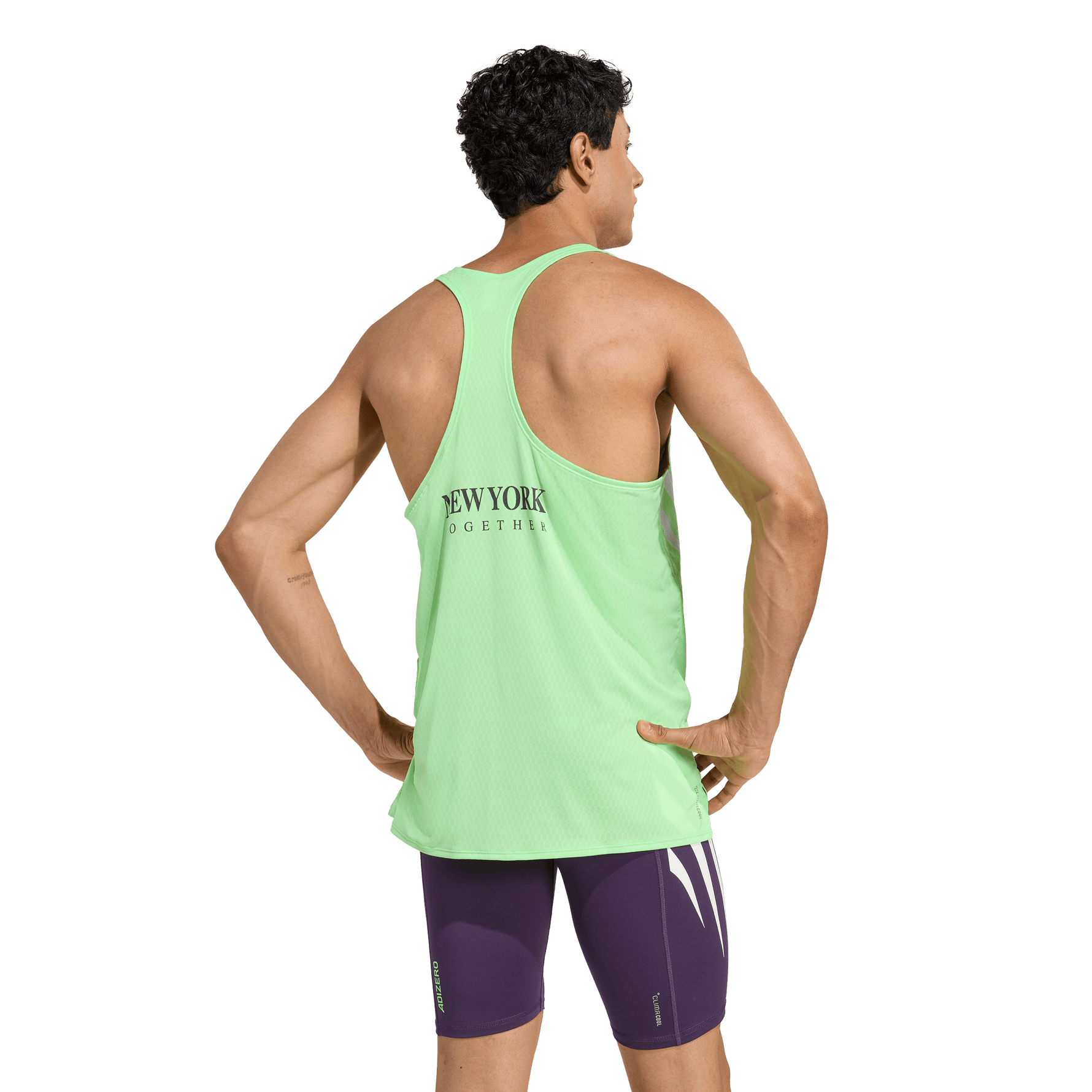 ADIDAS Adizero NYC Running Singlet Men's