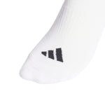 ADIDAS 3 STRIPES CUSHIONED SPORTSWEAR MID CUT SOCKS 3 PAIR PACK