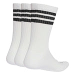 ADIDAS 3-STRIPES CUSHIONED SPORTSWEAR CREW SOCKS 3 PAIR PACK