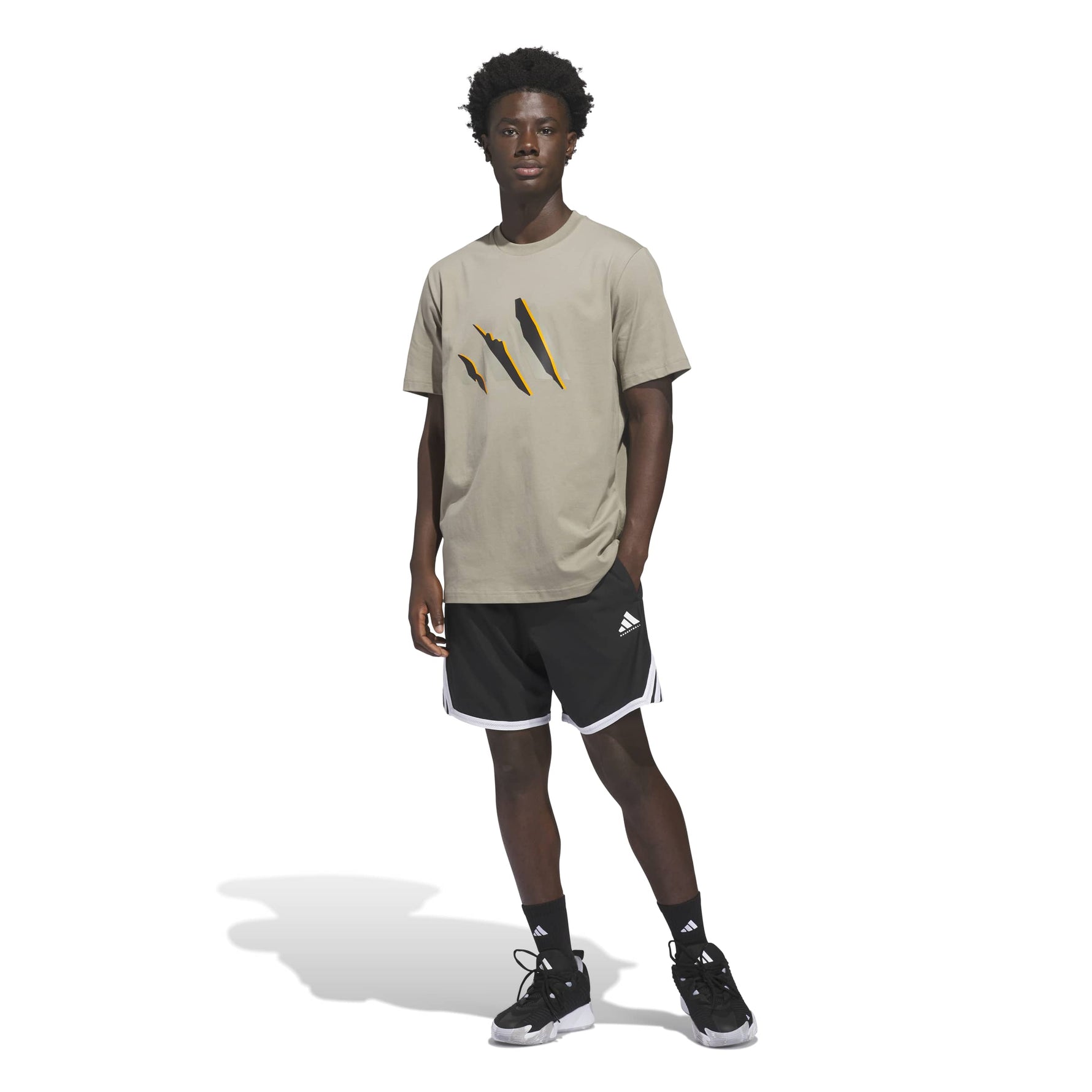 ADIDAS BASKETBALL GRAPHIC TEE