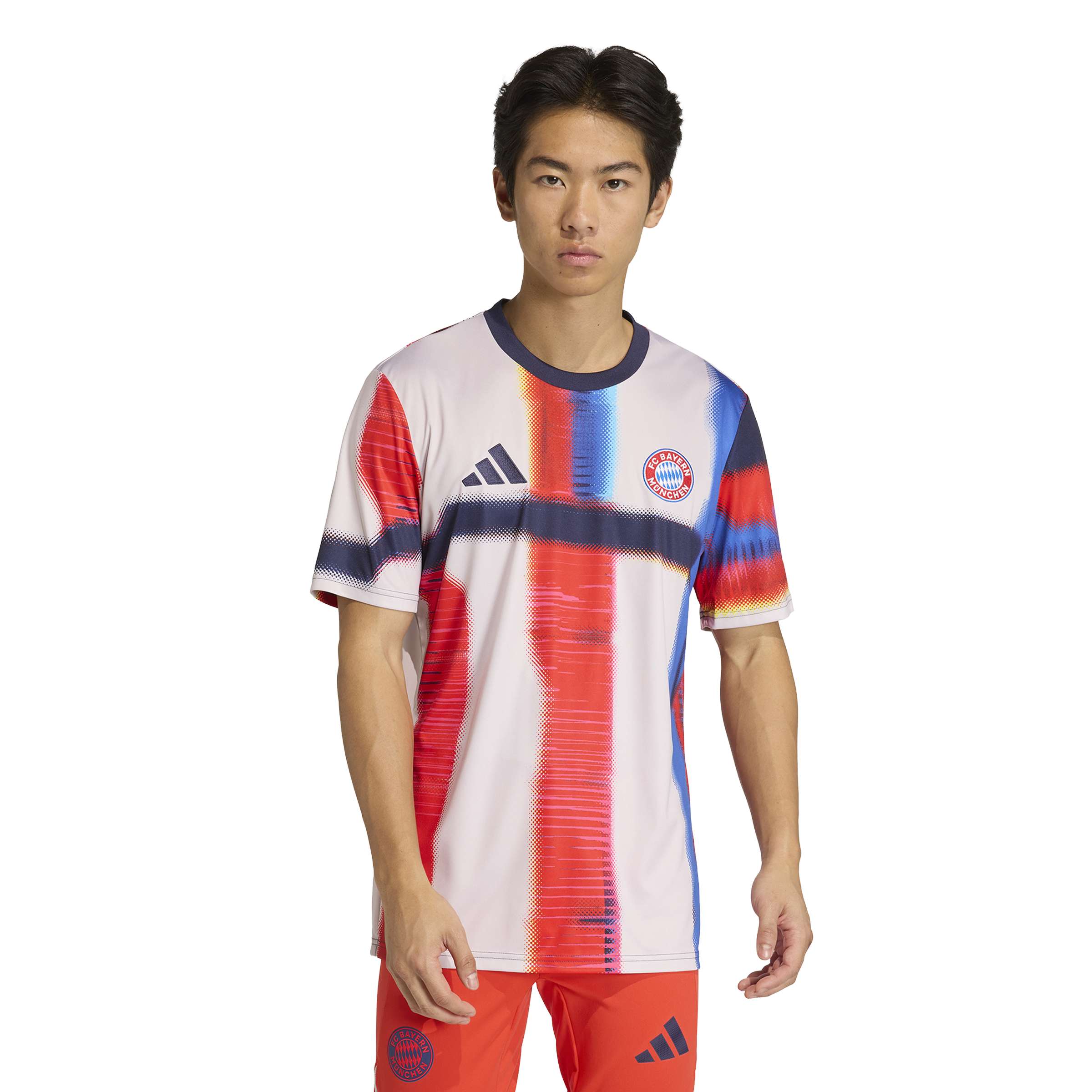 ADIDAS FC BAYERN SS26 PRE-MATCH JERSEY