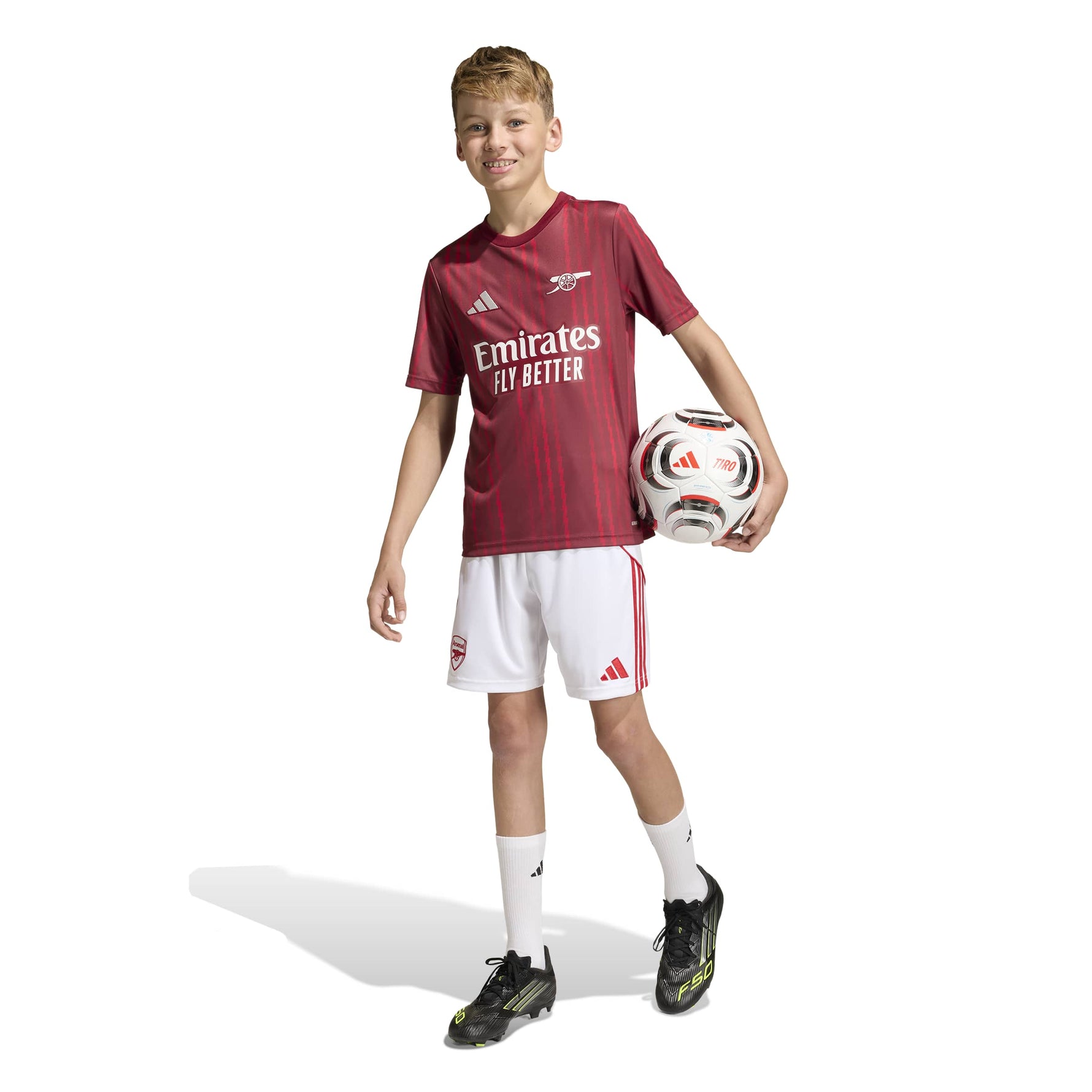 ADIDAS ARSENAL FC 26 PRE-MATCH JERSEY KIDS