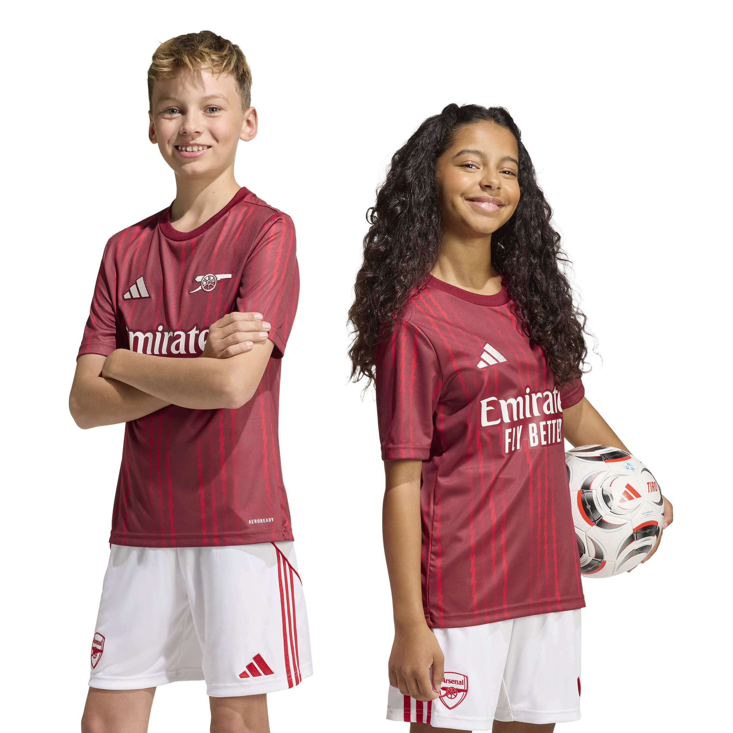 ADIDAS ARSENAL FC 26 PRE-MATCH JERSEY KIDS