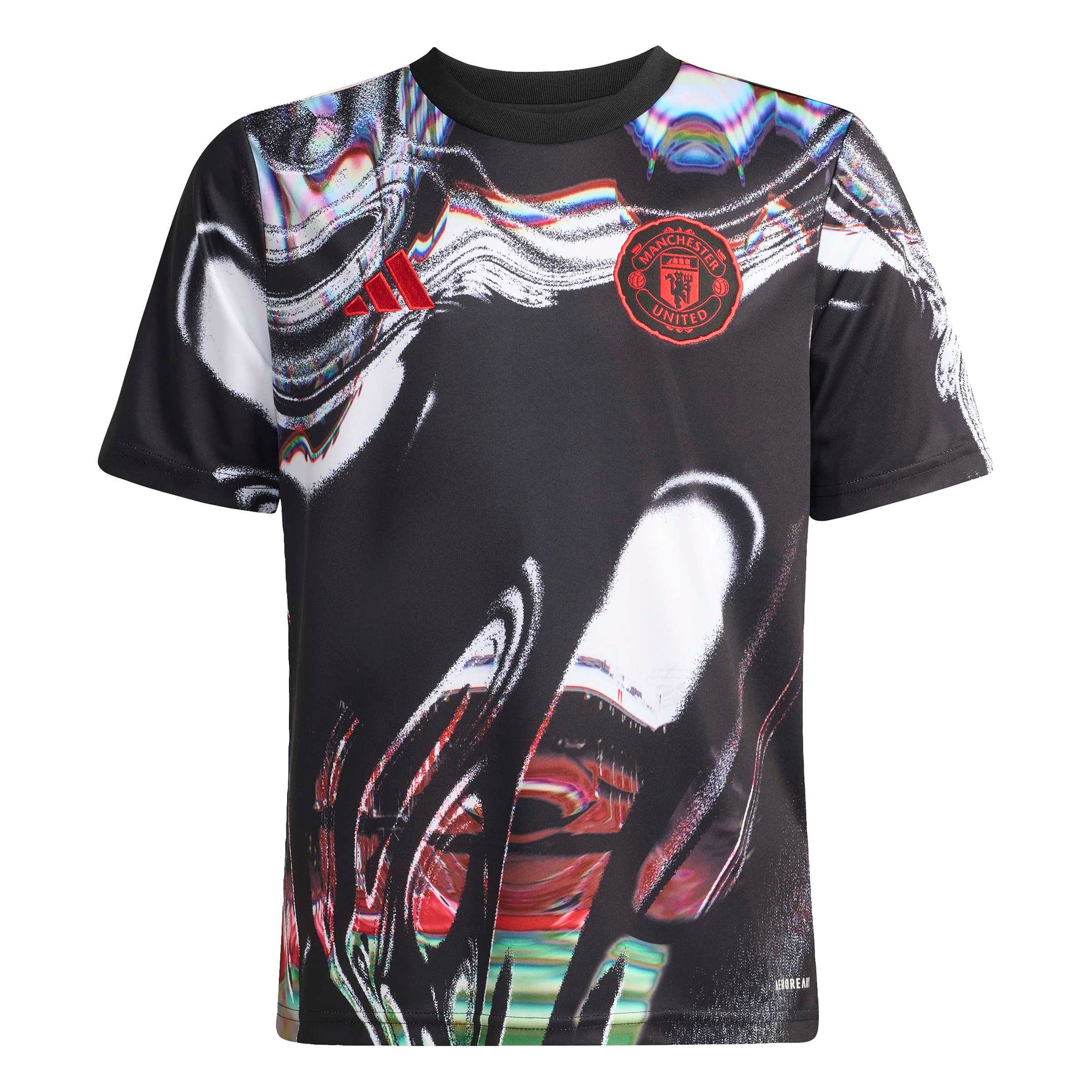ADIDAS MANCHESTER UNITED 25/26 PRE MATCH JERSEY KIDS