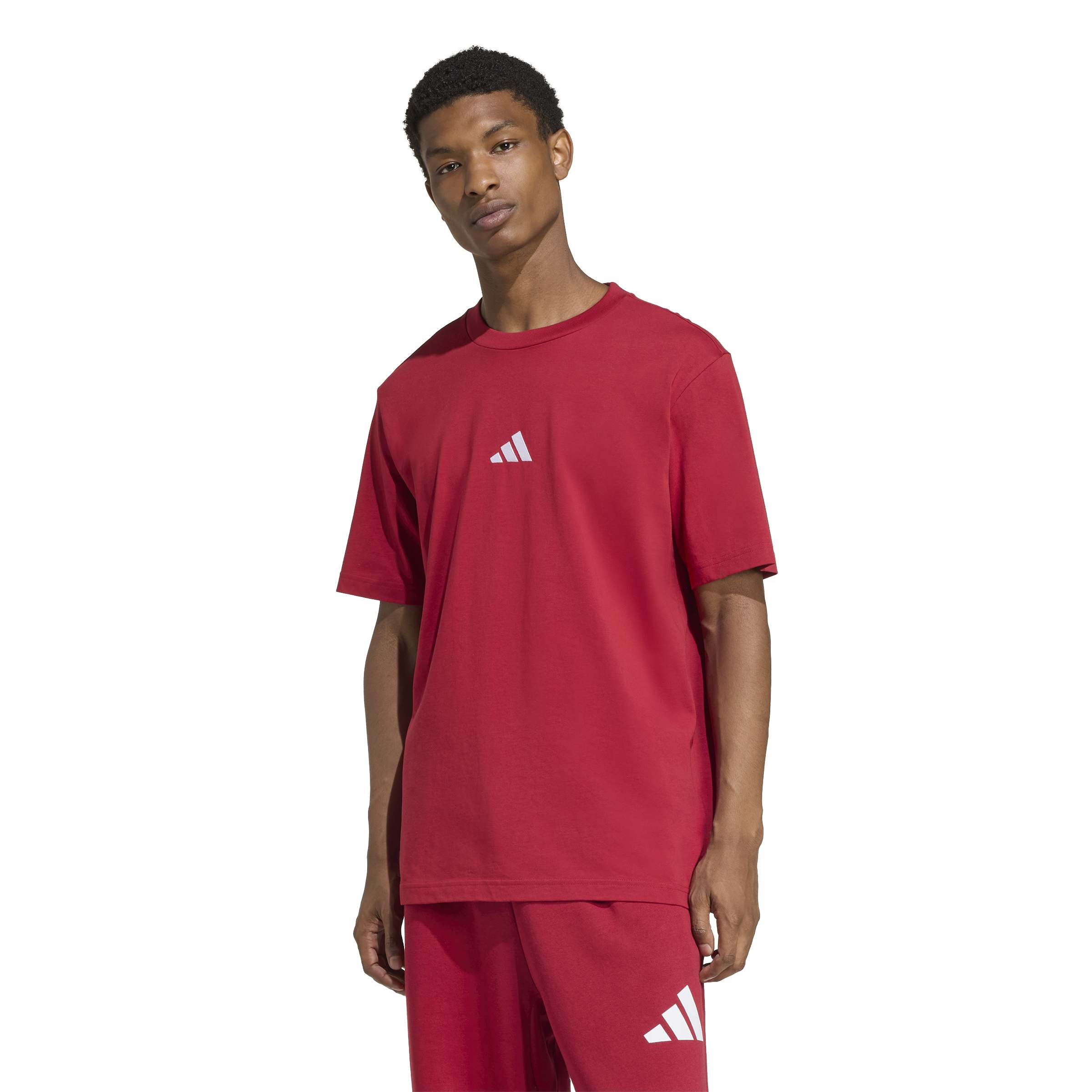adidas Essentials Small Logo Single Jersey Tee