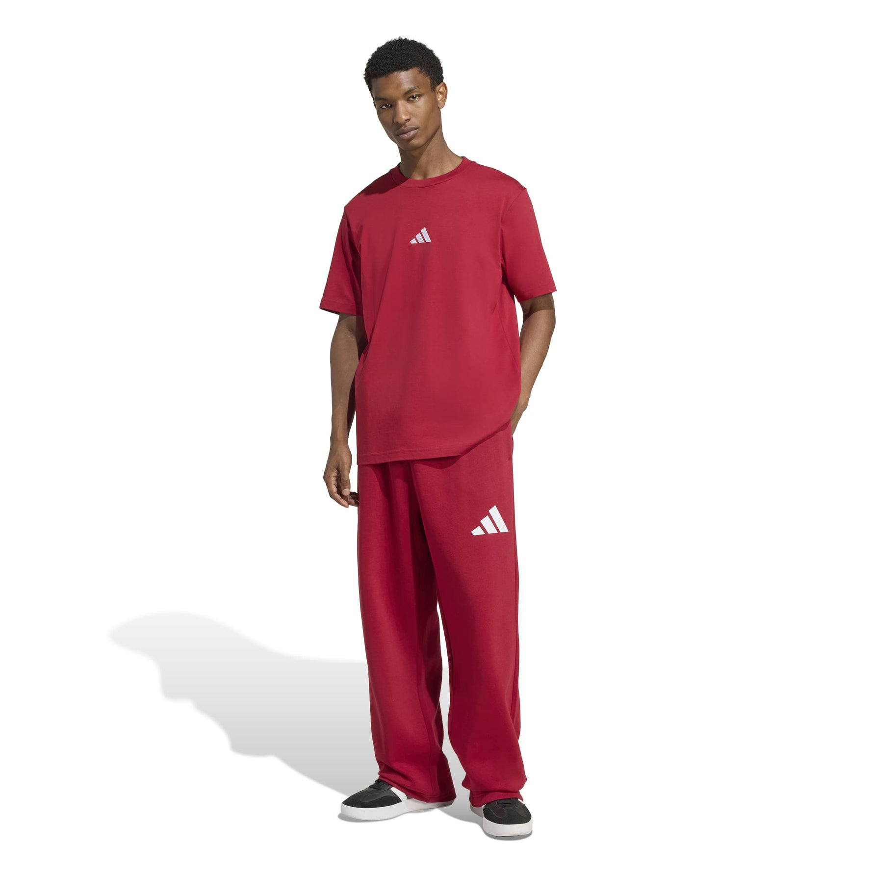 adidas Essentials Small Logo Single Jersey Tee