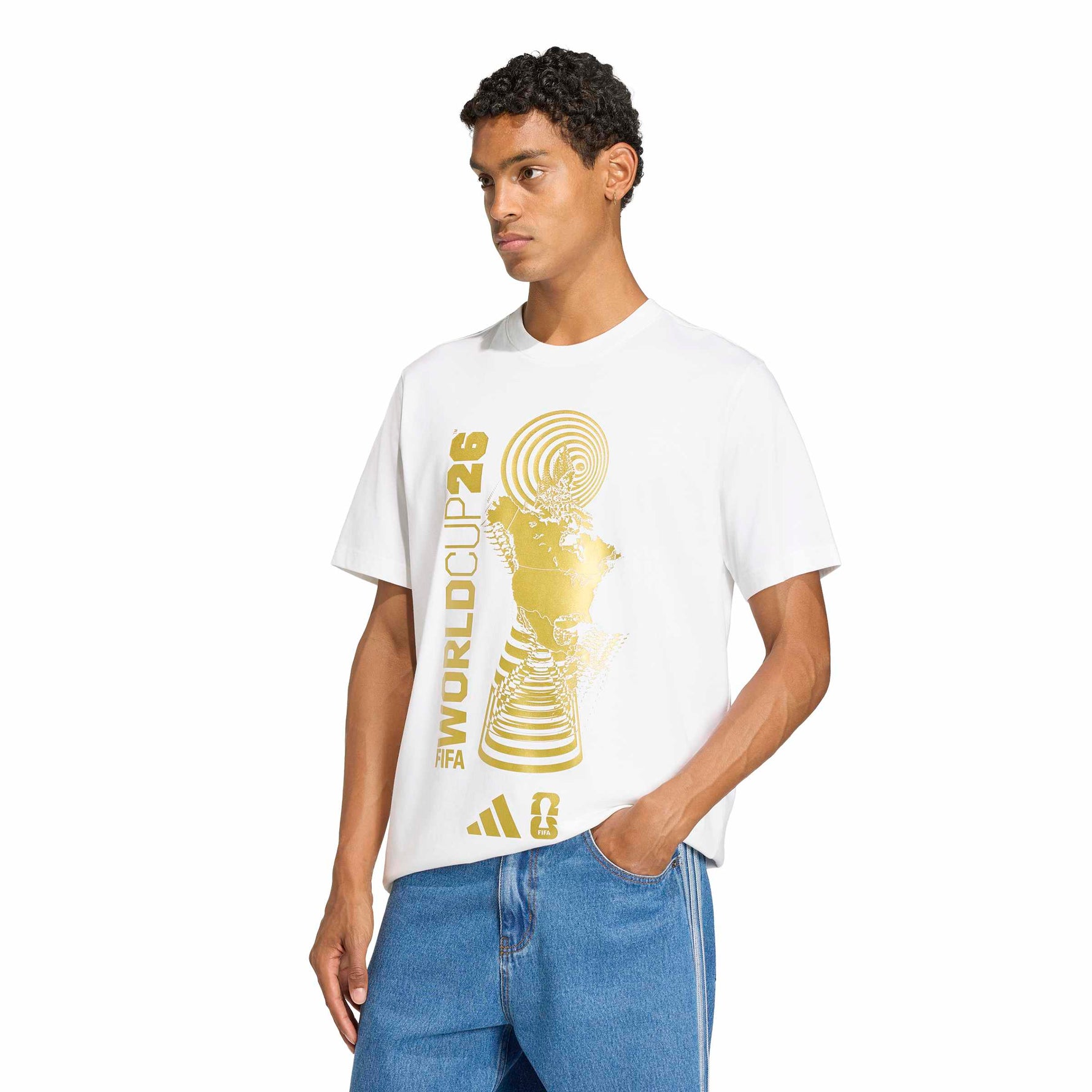 adidas FIFA World Cup 26™ World Cup Tour T-Shirt White