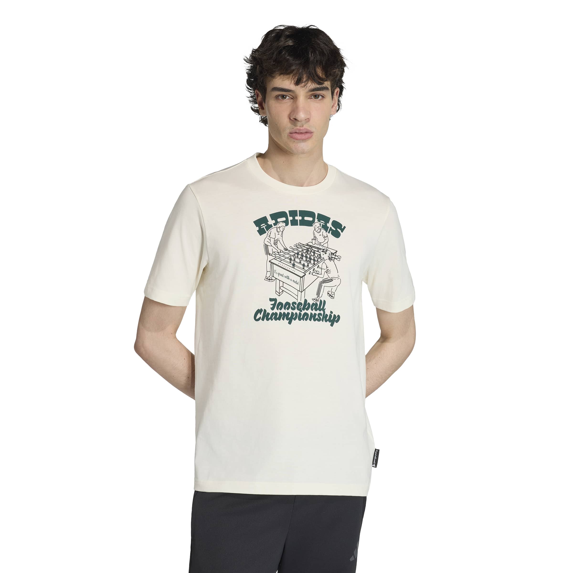 adidas NOVELTY FOOSBALL GRAPHIC T-SHIRT