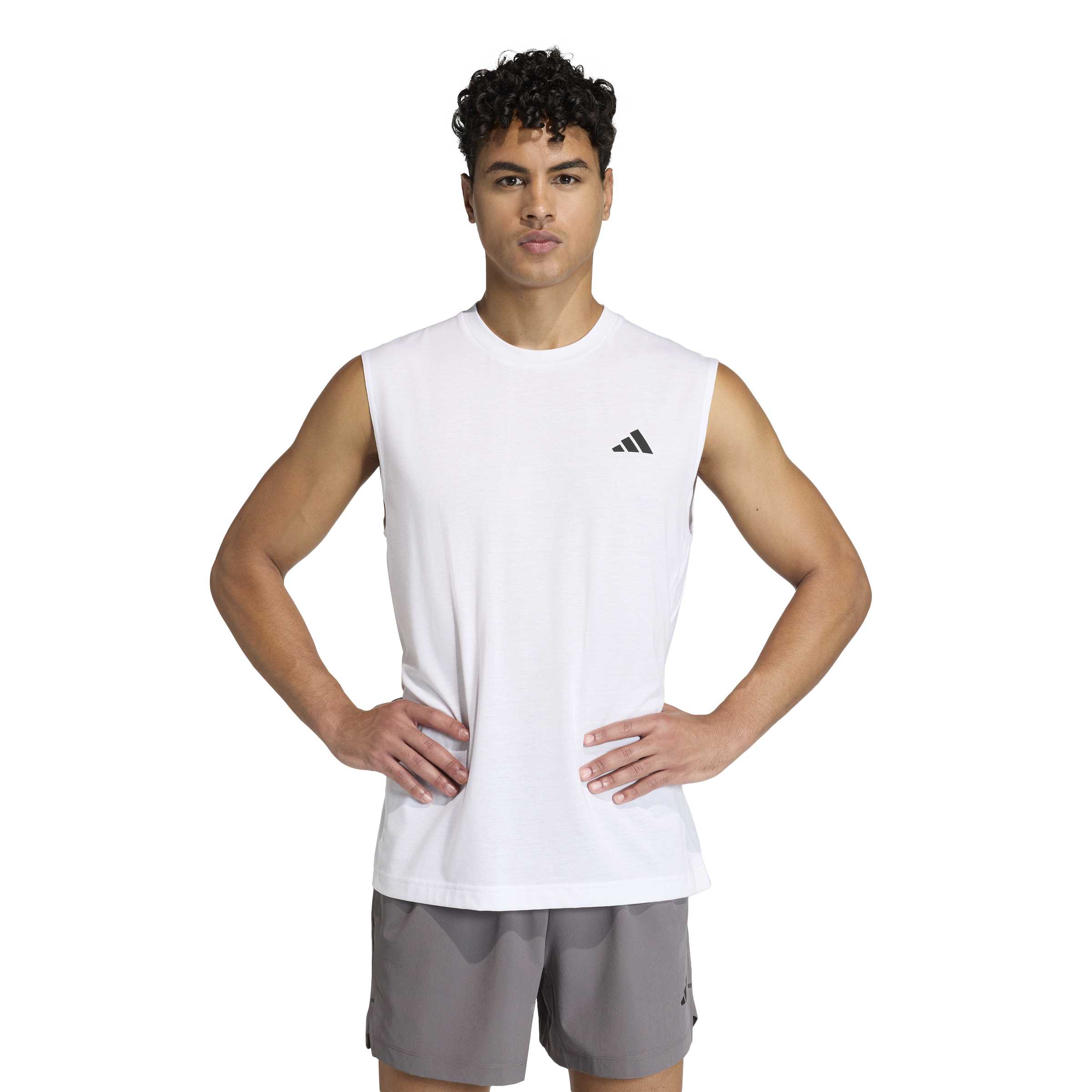 adidas WORKOUT ESSENTIALS FEELREADY SLEEVELESS T-SHIRT