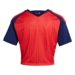 ADIDAS WOMEN'S SPAIN 26 HOME CROPPED JERSEY
