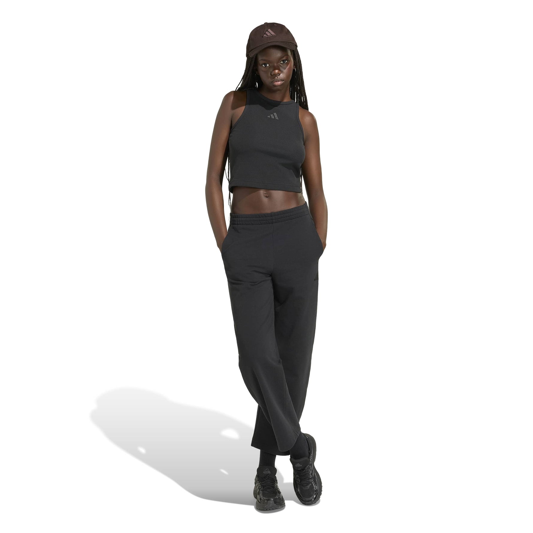 ADIDAS KIT SMALL LOGO RIB TANK