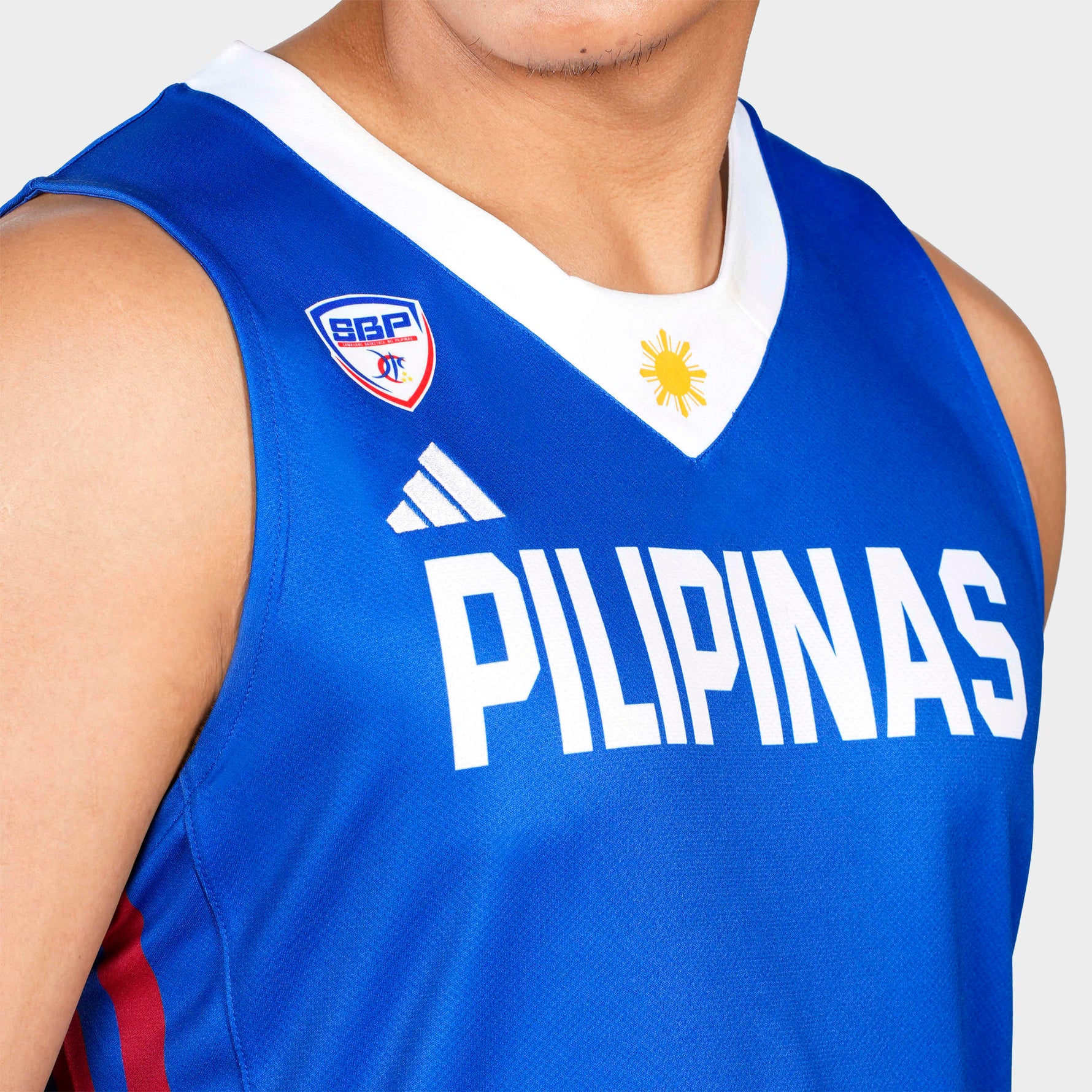 adidas Gilas Authentic Jersey Blue