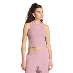 ADIDAS KIT SMALL LOGO RIB TANK Top Women's