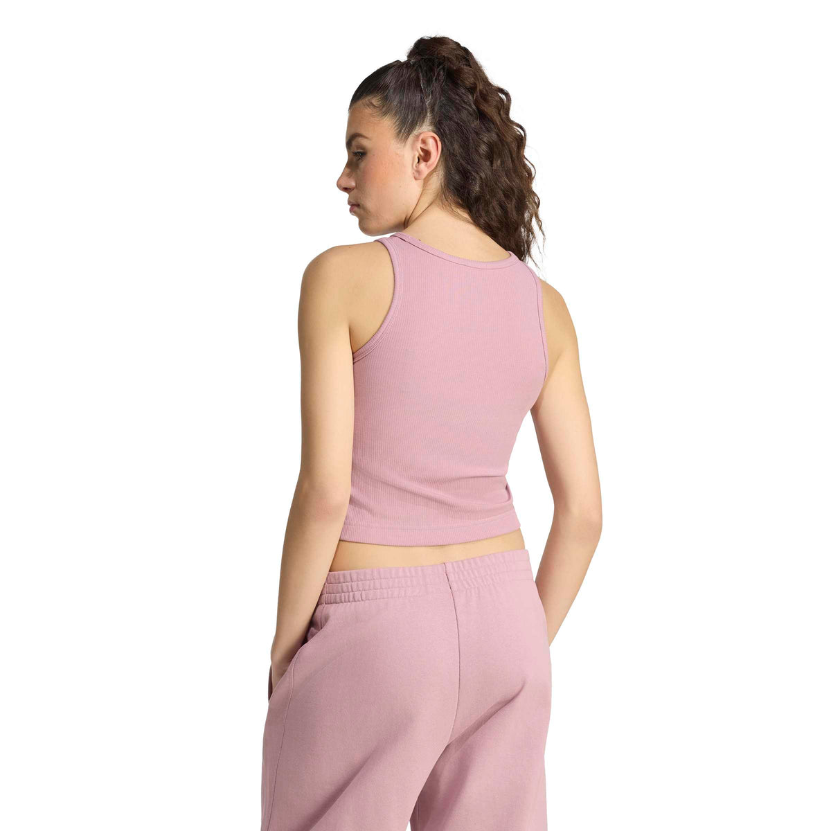 ADIDAS KIT SMALL LOGO RIB TANK Top Women's