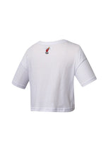 NBA MIAMI HEAT BOXY FIT CROPPED TOP