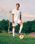 PUMA PFF AWAY SHORT WHITE-IGNITE BLUE